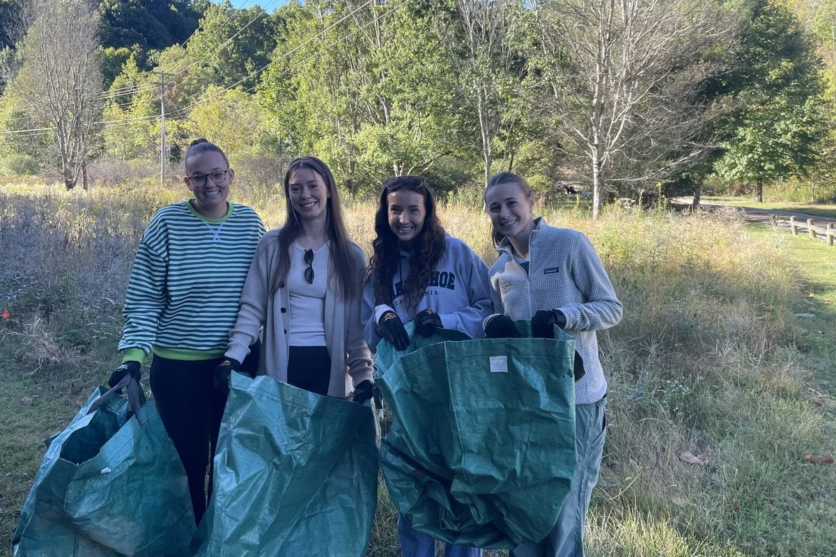 tnAchieves staff volunteer at Roan Mountain State Park in Carter County.