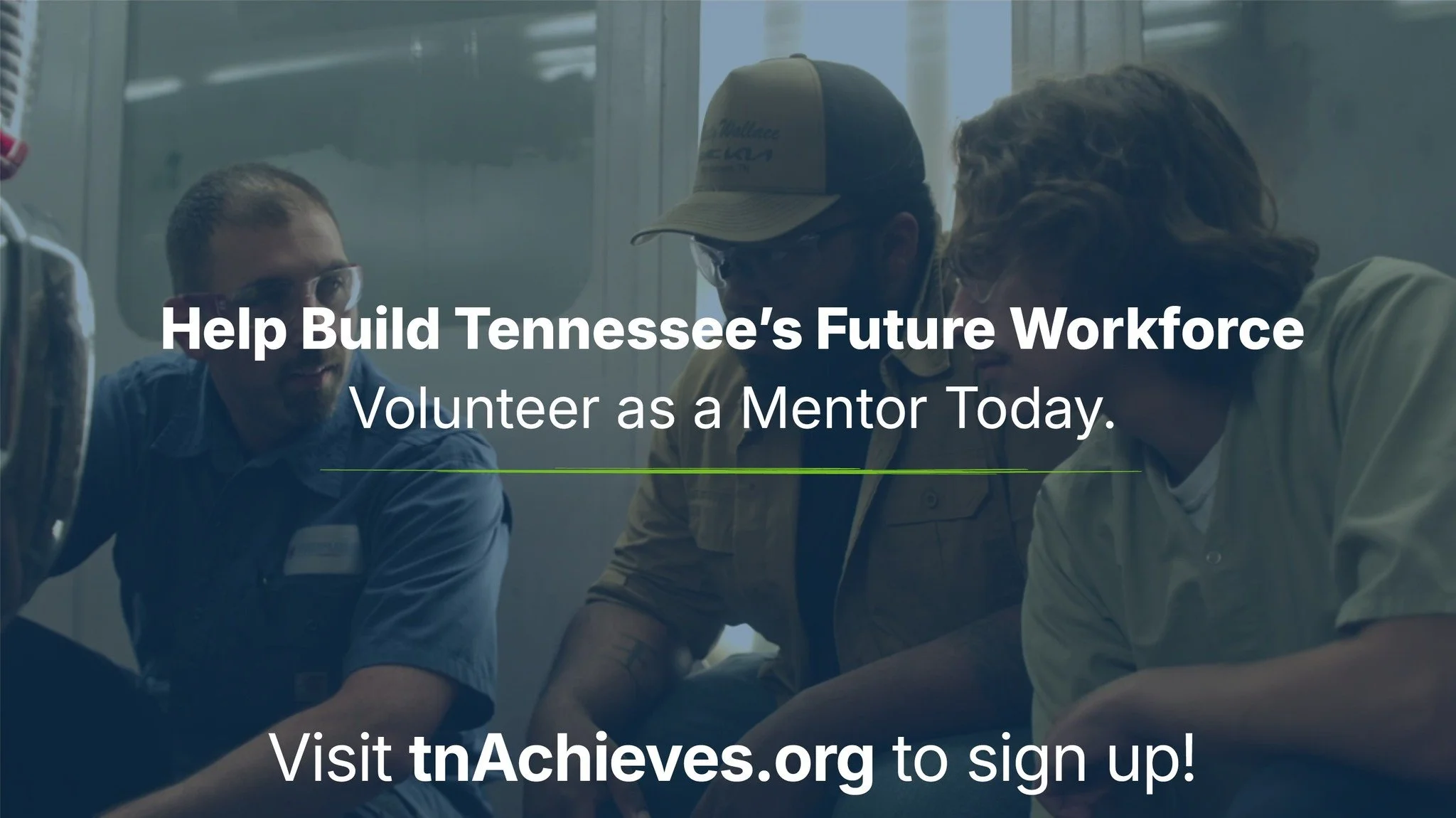 tnAchieves still needs more than 2,200 mentors across the state to help students make the transition to college and career! It only takes one hour a month to make a lasting impact on a student's life. Learn more and sign up today at tnAchieves.org/me