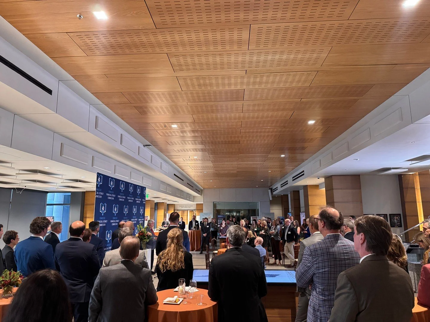 Thank you to the Tennessee Financial Literacy Commission for hosting tonight's reception at the Tennessee State Library and Archives.

Financial confidence is part of student success. When students understand how to plan, budget and make informed dec