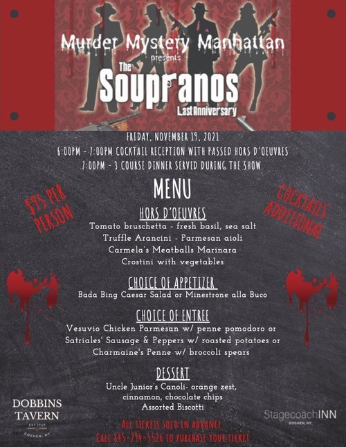 Soupranos Murder Mystery