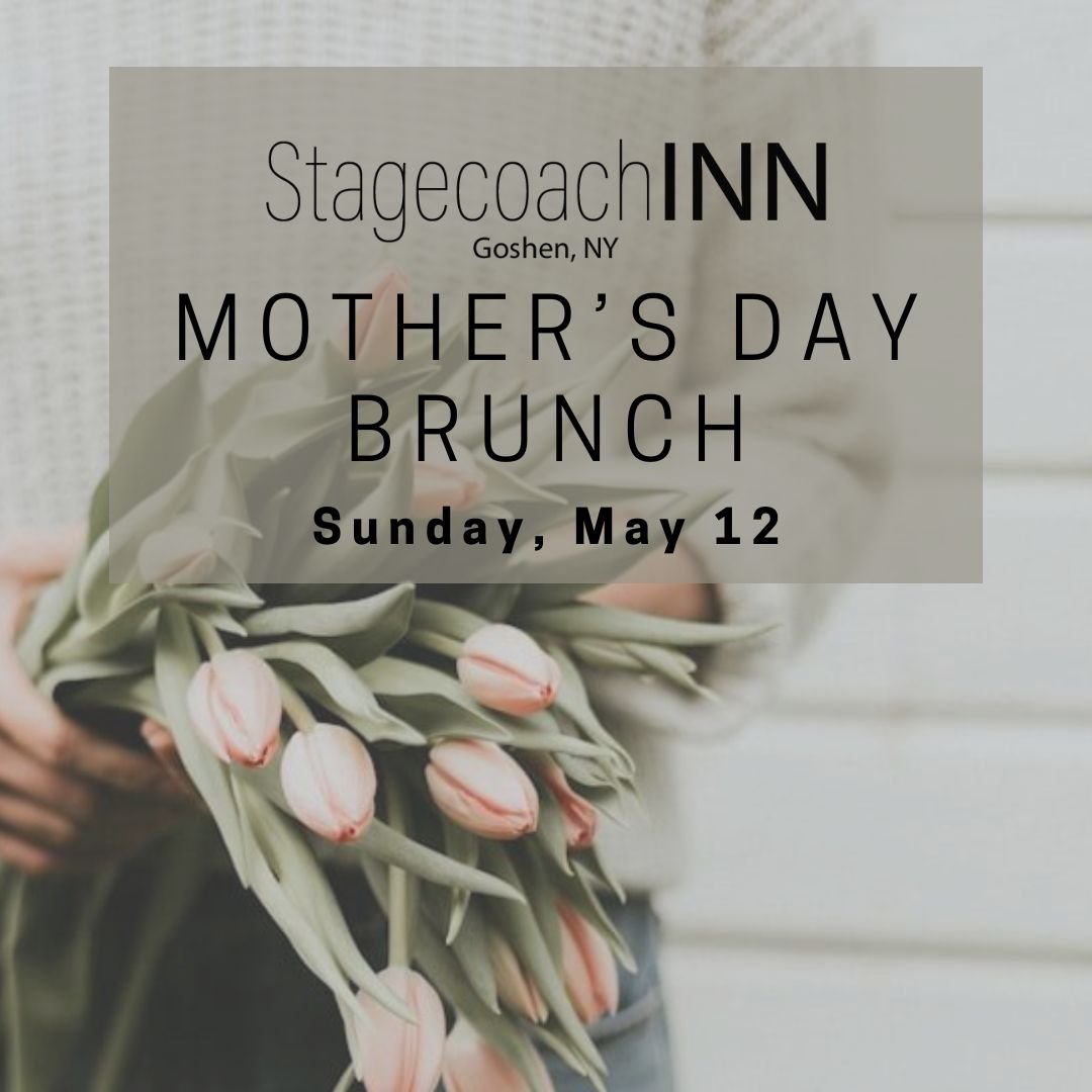 Treat the amazing moms in your life to a scrumptious Mother's Day Brunch at Stagecoach Inn! Celebrate  with us on Sunday, May 12th with seatings available from 10am to 3pm. Check out our menu through the link in our profile. Reserve your spot today t