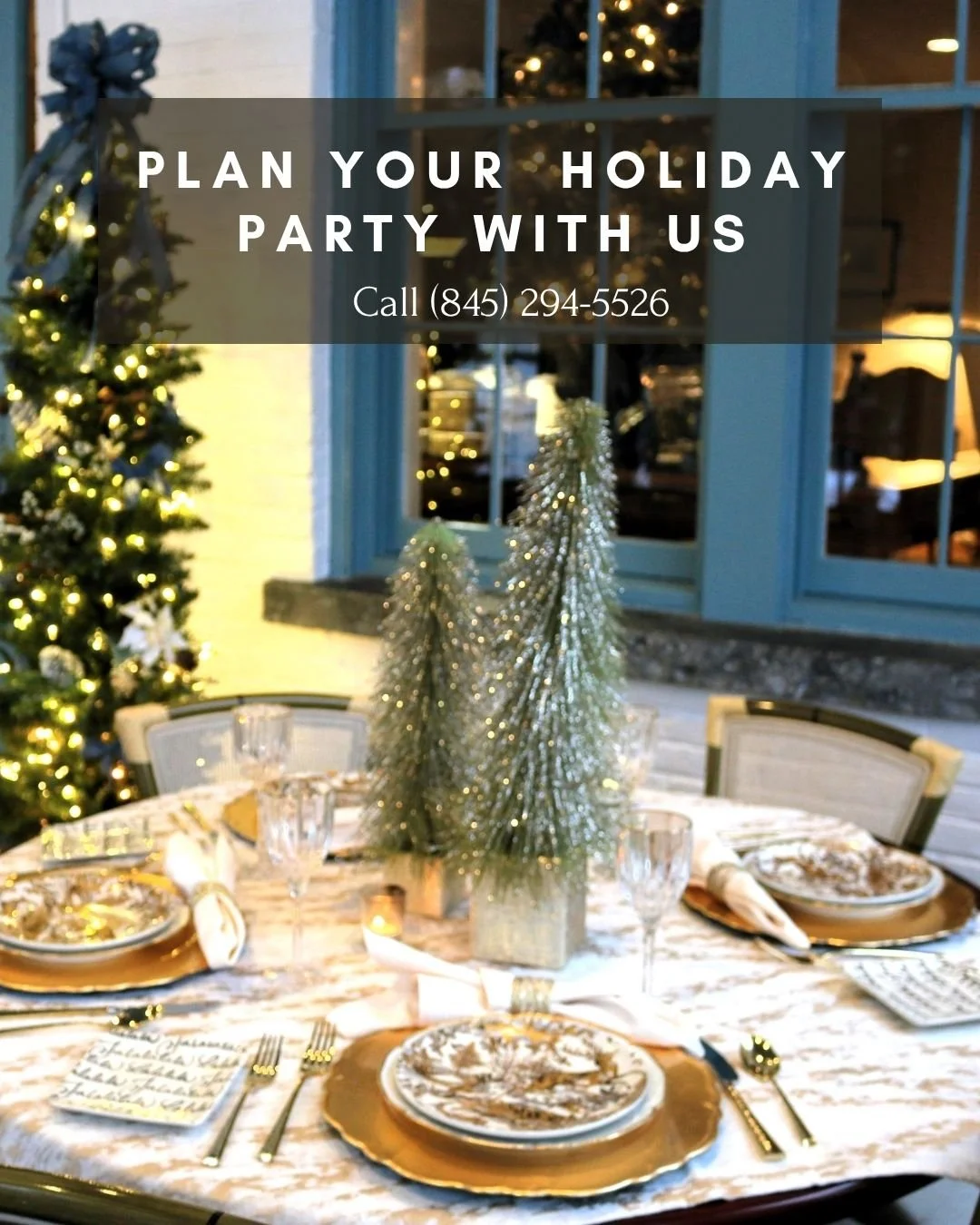 Celebrate the season with a holiday party at the Stagecoach Inn&mdash;perfect for your office, your team, your friends, or your family. 🎄✨ We&rsquo;re booking December and January gatherings now, so call (845) 294-5526 to plan a beautiful, memorable