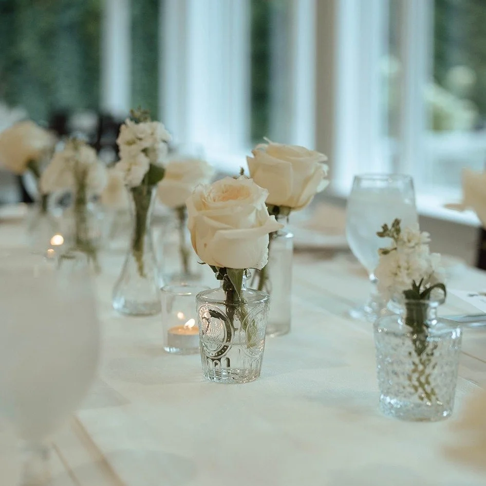 ✨ There&rsquo;s something effortlessly elegant about a wedding in our Atrium &mdash; soft natural light, simple white florals, and a setting that lets timeless beauty shine. 🤍 This intimate celebration proves that sometimes less truly is more, espec