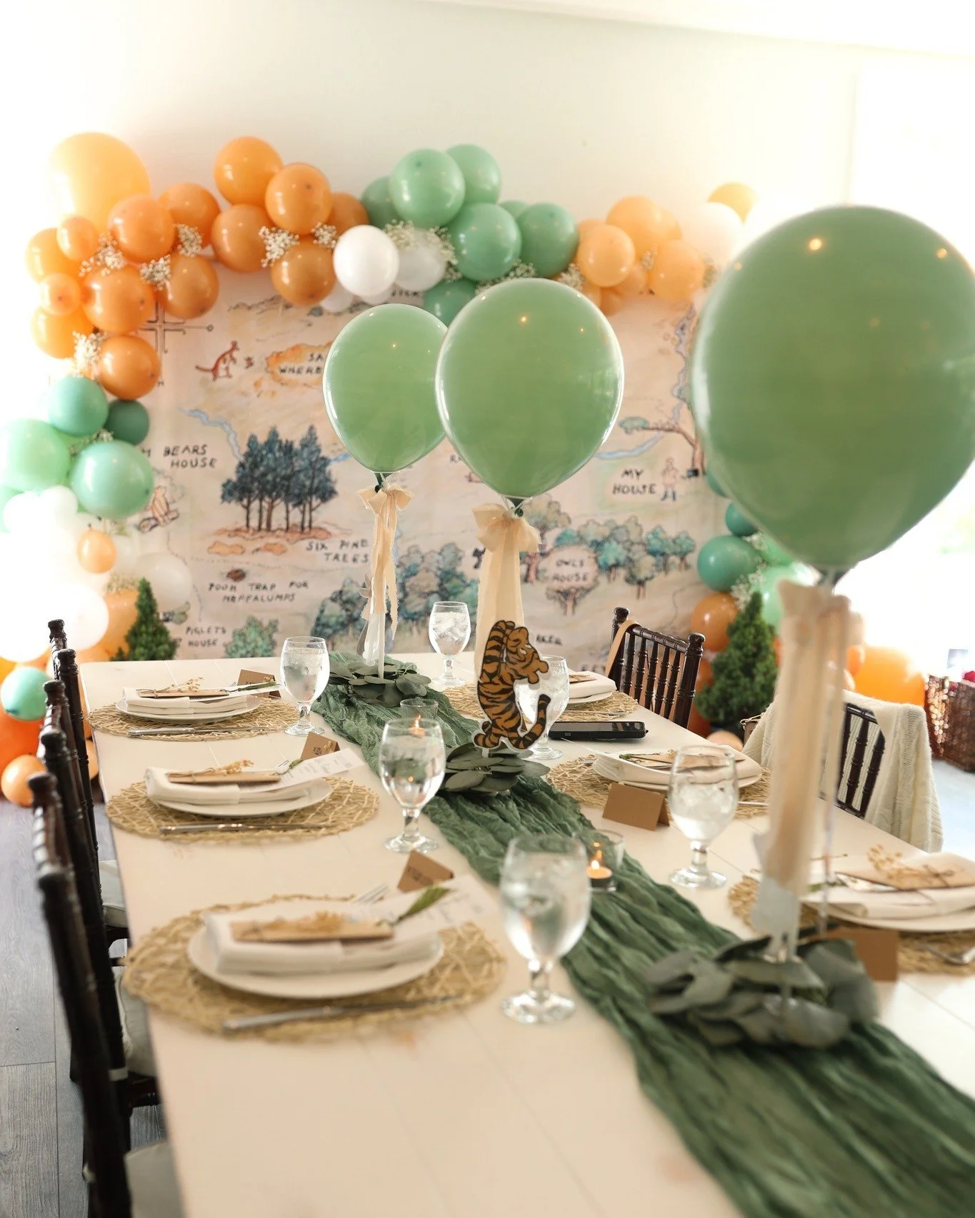 &ldquo;You're braver than you believe, stronger than you seem, and loved more than you know.&rdquo;
From your wedding day to baby's first celebration &mdash; some places just feel like home.
We had the honor of hosting this dreamy Winnie the Pooh bab