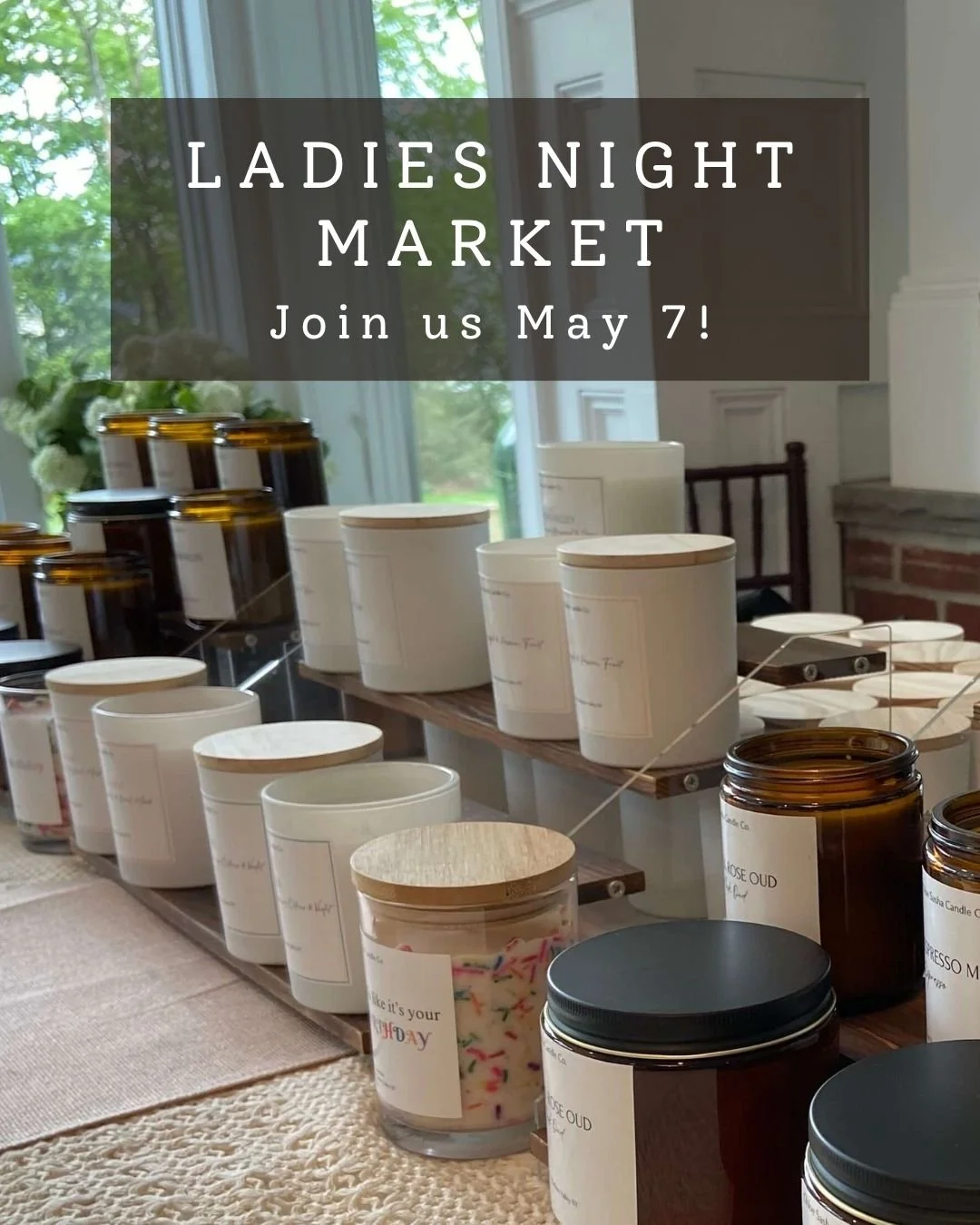 Make it a night out 🌸✨ Ladies Night Spring Market returns Thursday, May 7 at Stagecoach Inn.
Shop 15+ local vendors, sip something bubbly, and enjoy a beautiful evening of dining as we kick off Mother&rsquo;s Day weekend in style. Grab your friends 