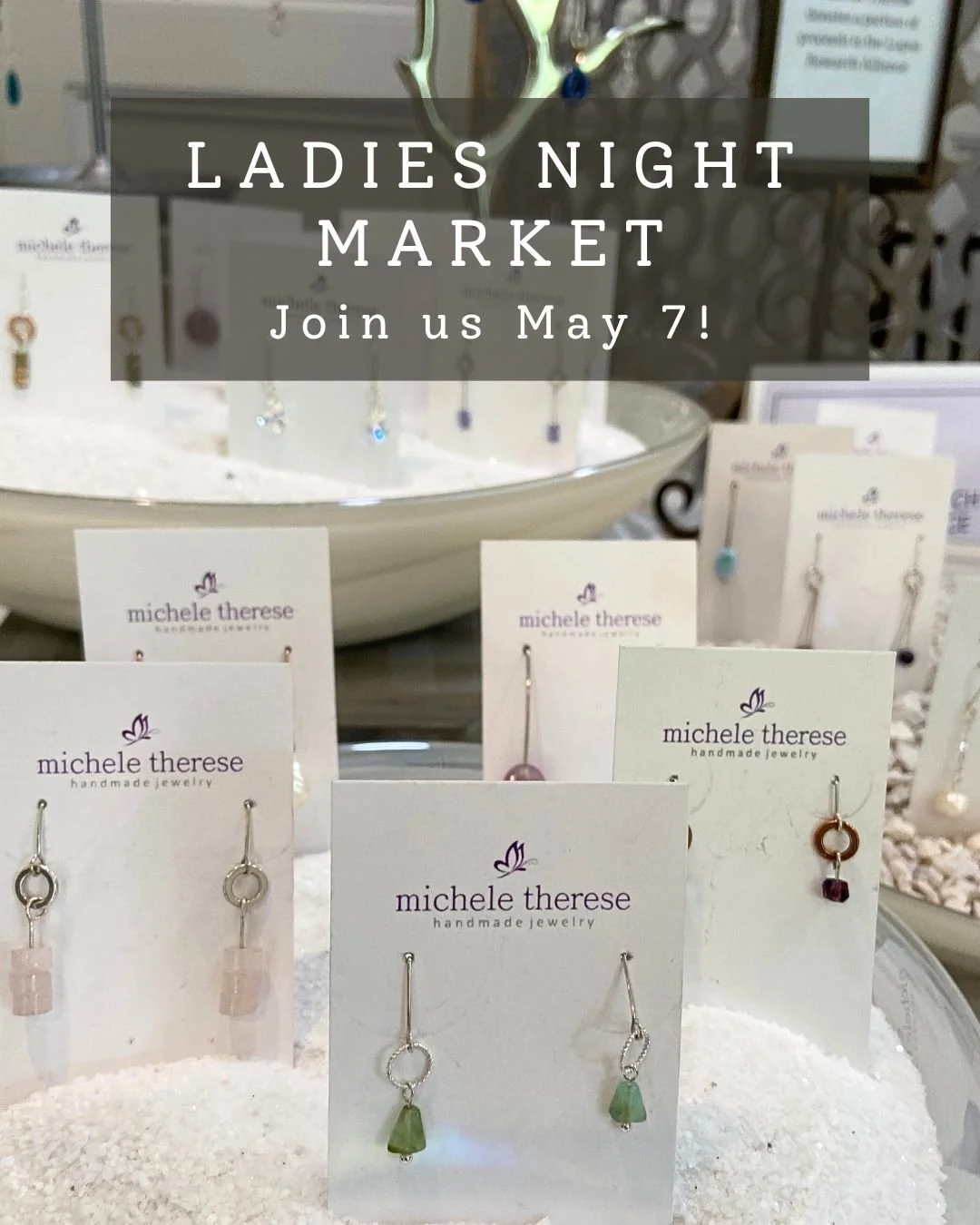 One week away 🌸✨ Our Ladies Night Spring Market returns Thursday, May 7 at the Stagecoach Inn.
Shop 15+ local vendors, sip something bubbly, and make a night of it as we kick off Mother&rsquo;s Day weekend in style.

$10 shopper admission includes a