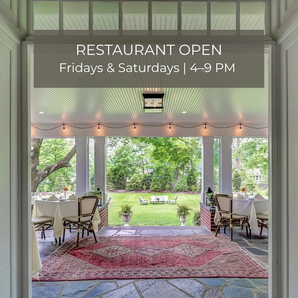 Restaurant Open