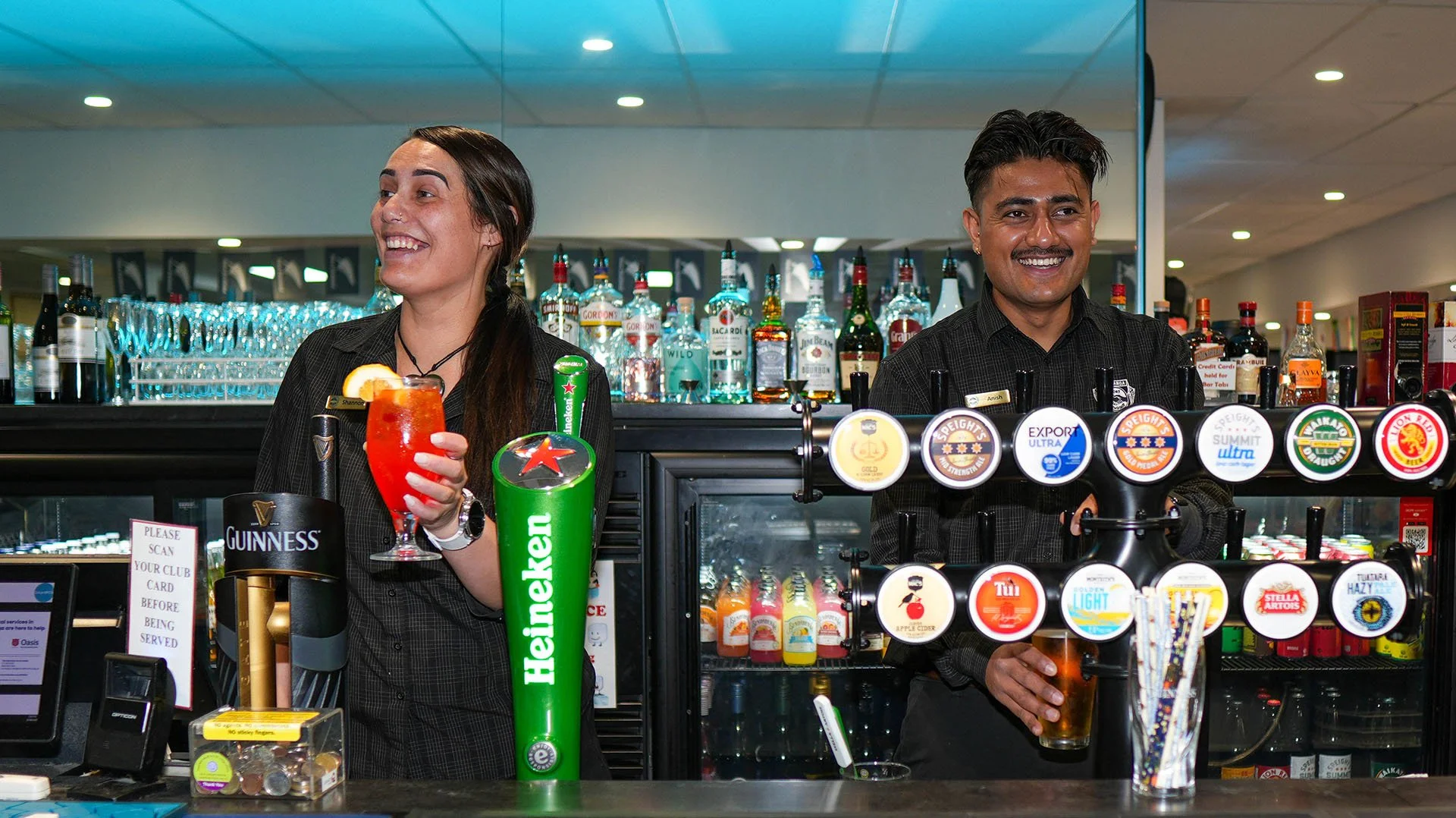 Tauranga Citizens Club Bar Staff