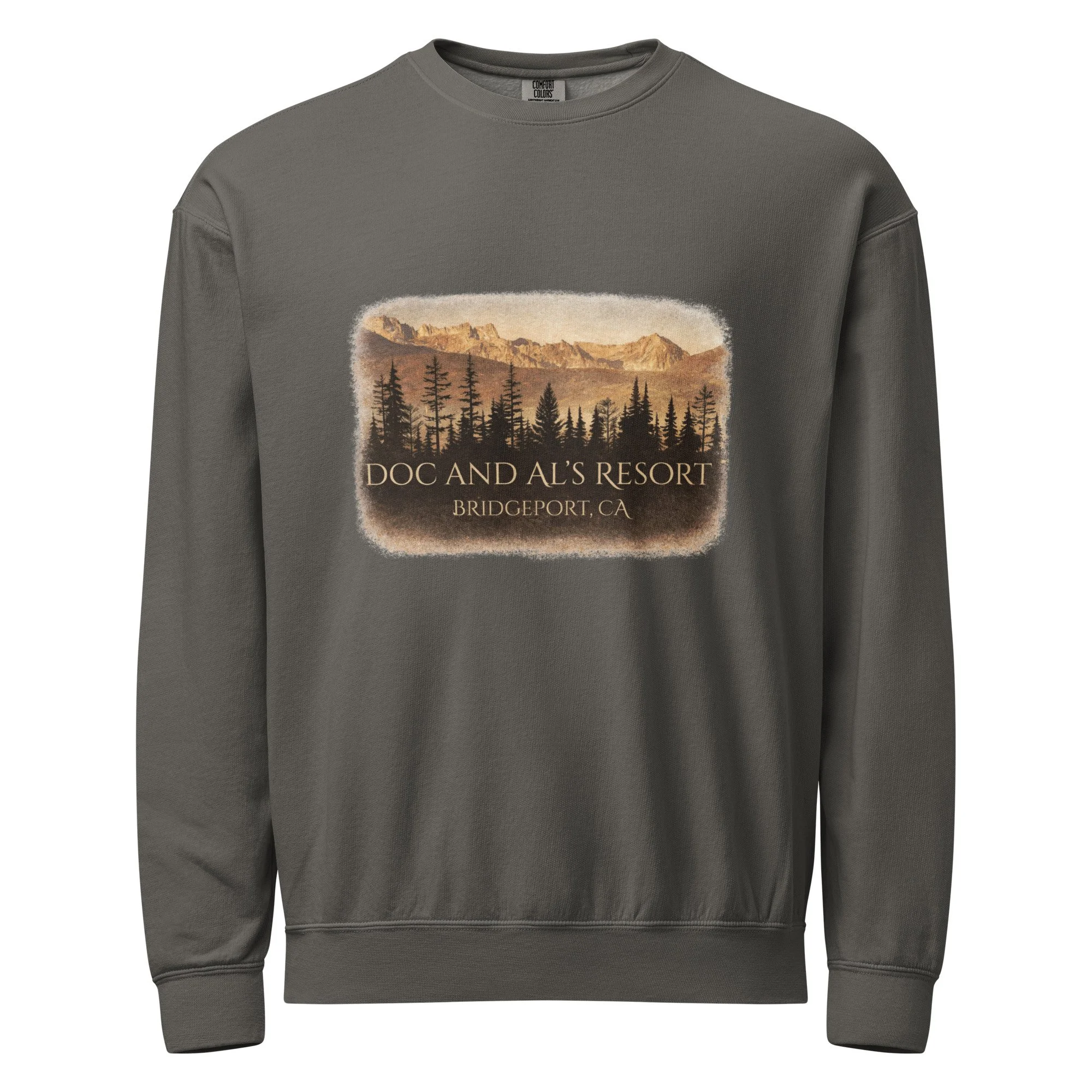 Comfort Colors- Unisex garment-dyed fleece crewneck sweatshirt