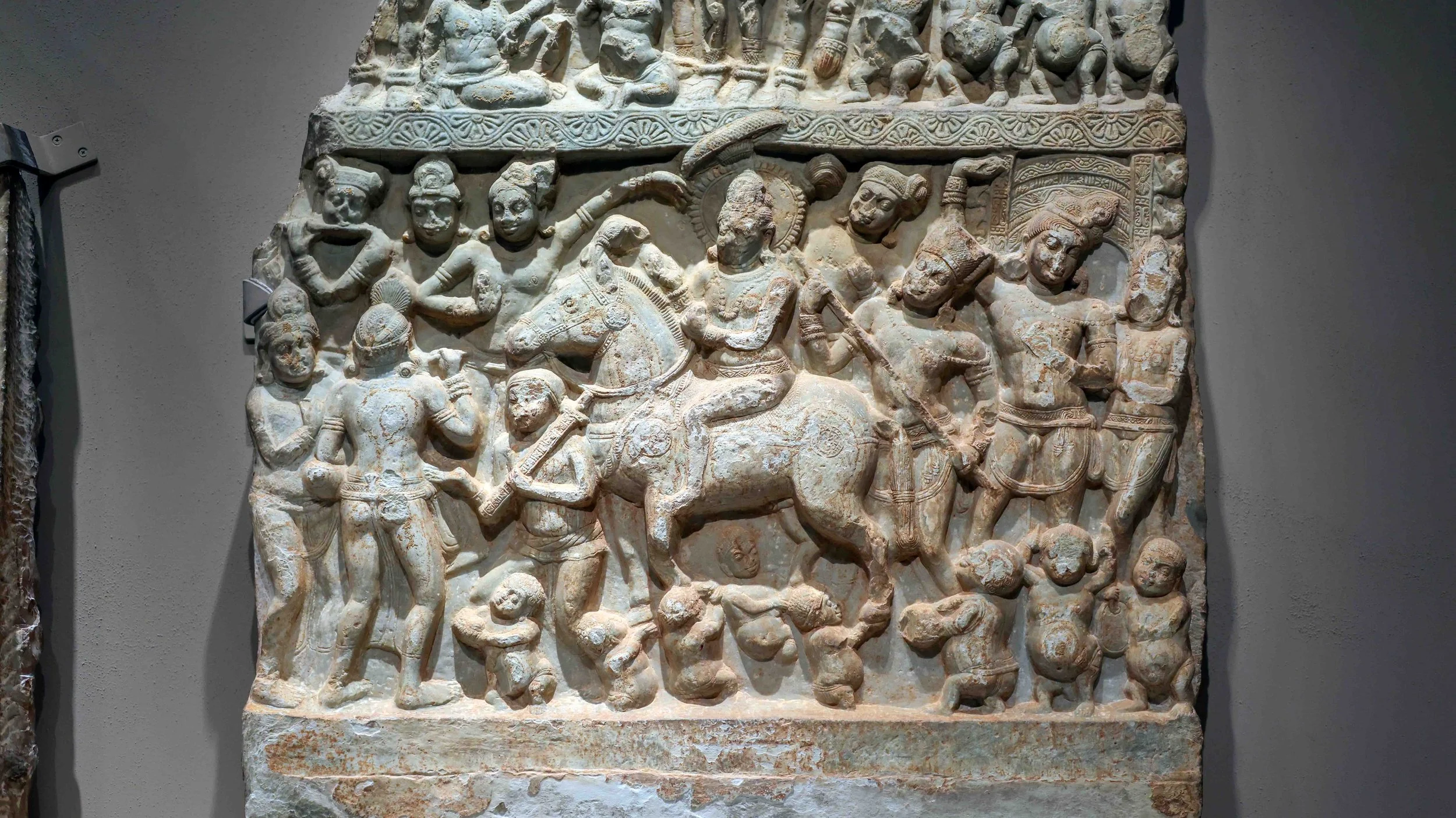 What is continuous narrative? | The Great Departure relief at the Great Stupa at Sanchi