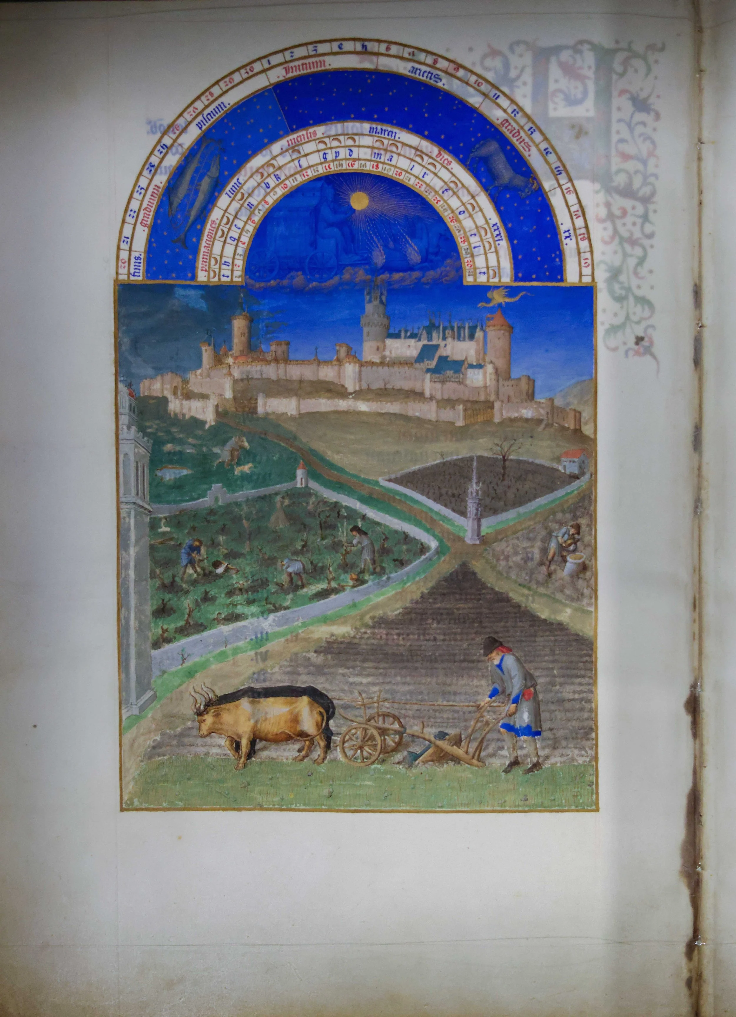 March in the Très Riches Heures du Duc de Berry
