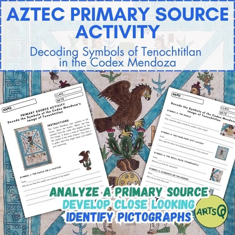 Tenochtitlan and Aztec Symbols | Decoding Activity