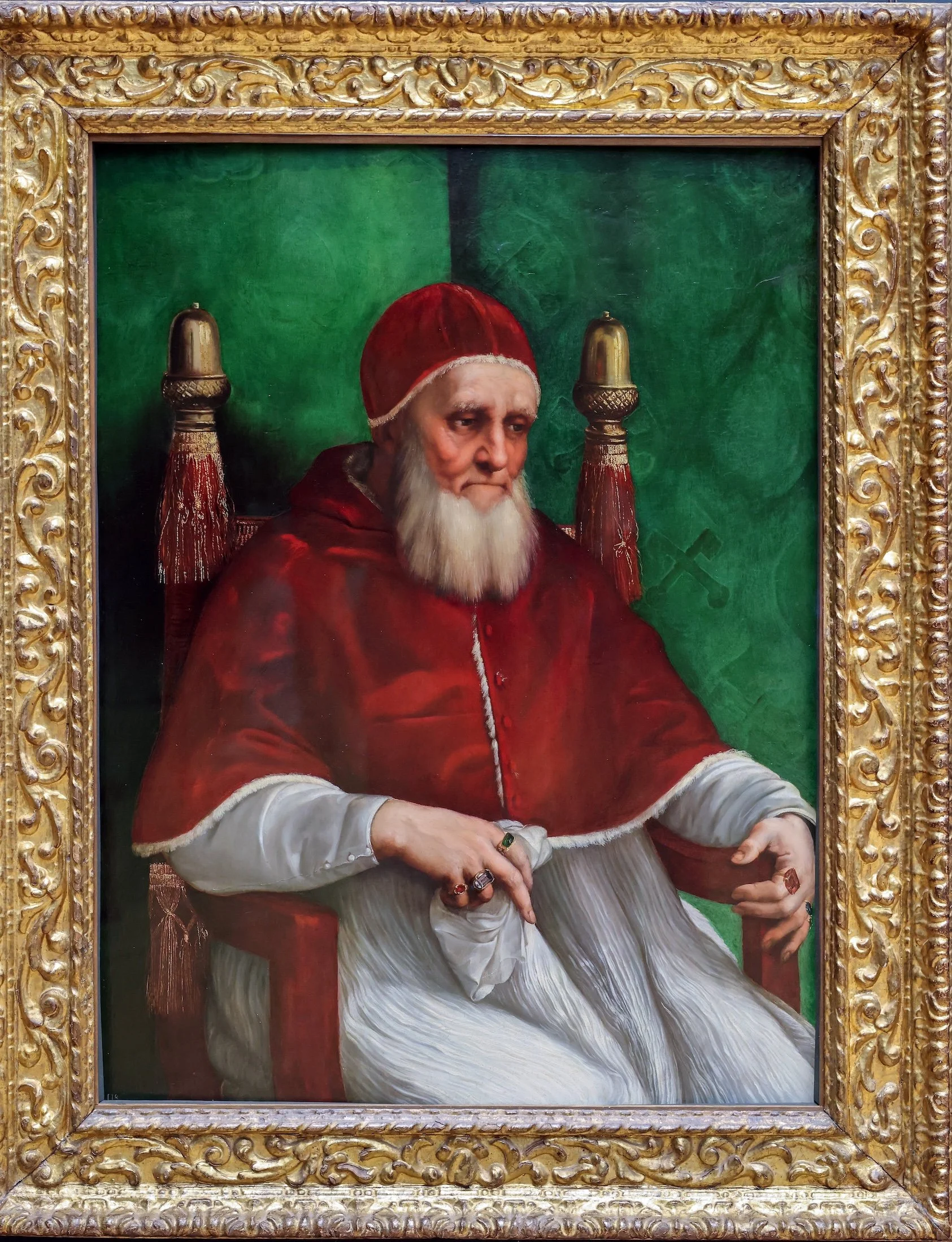 Raphael, Portrait of Julius II—The Warrior Pope