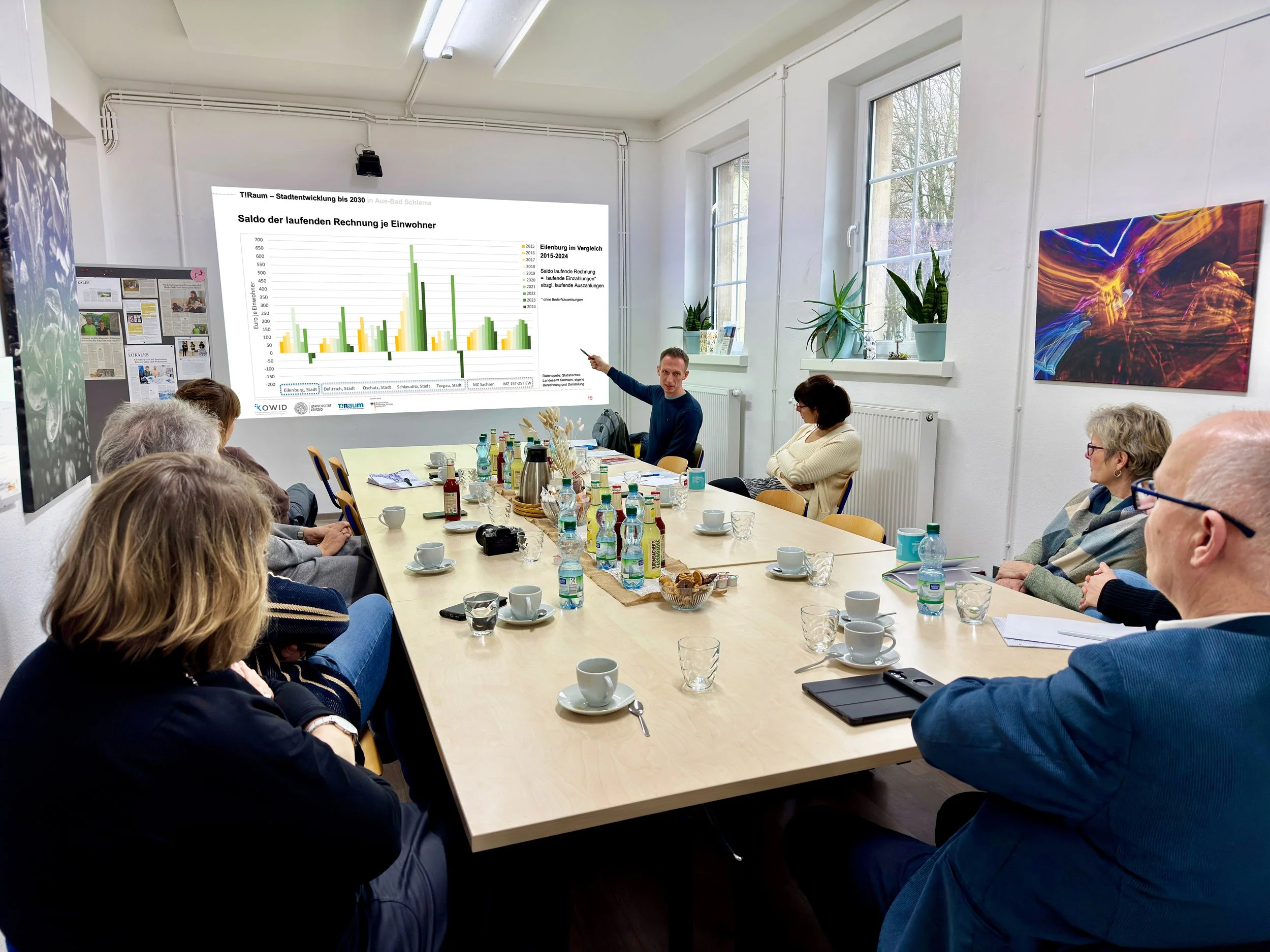 Kommunalfinanzen im regionalen Vergleich: Workshop in Eilenburg