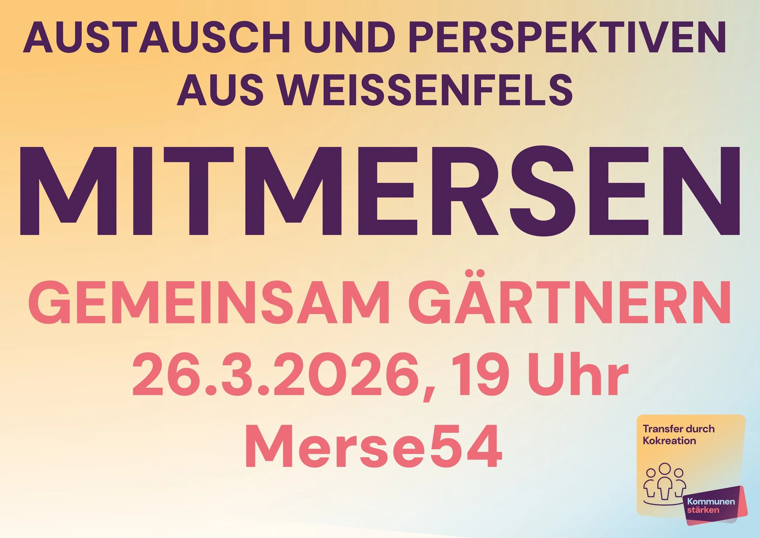 mitmersen – Gemeinsam Gärtnern