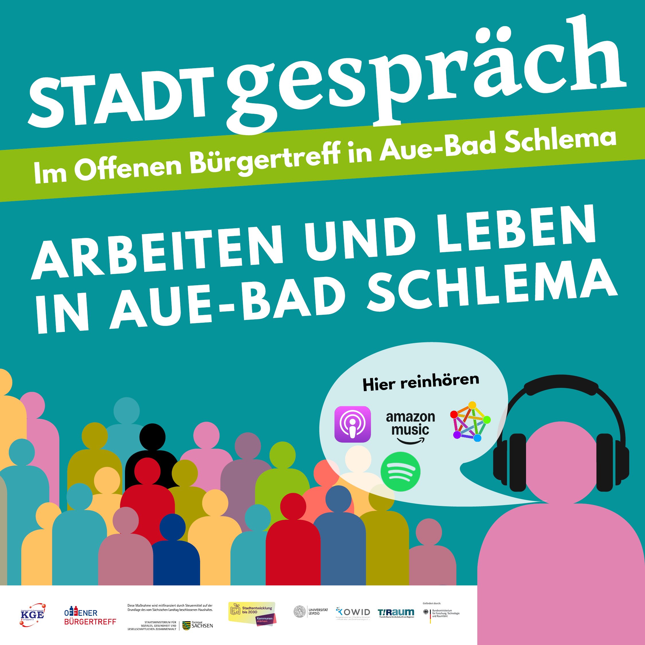 STADTgespräch – Arbeiten und Leben in Aue-Bad Schlema: Wer kommt, wer bleibt, wer packt an?