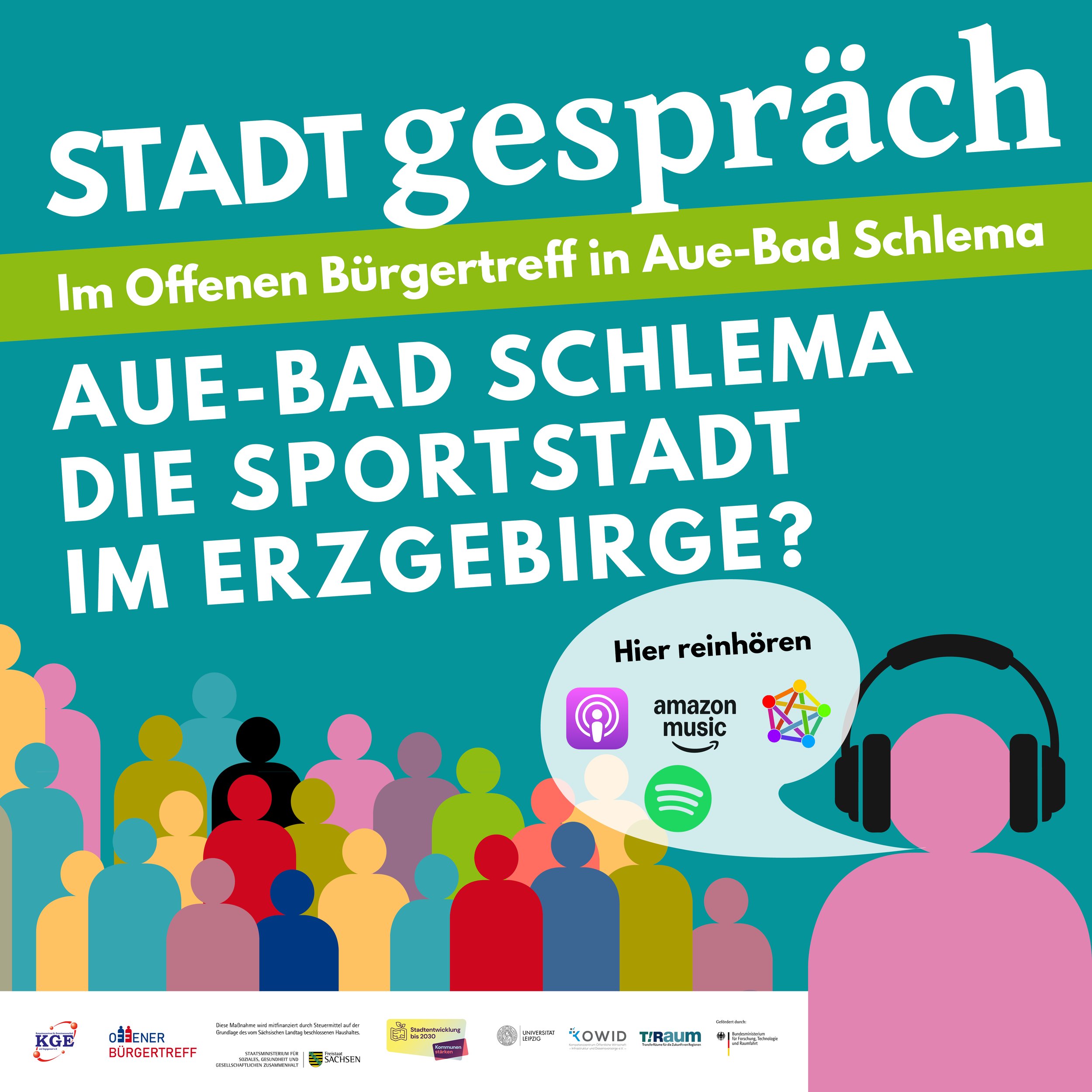 STADTgespräch – Aue Bad-Schlema, die Sportstadt im Erzgebirge?