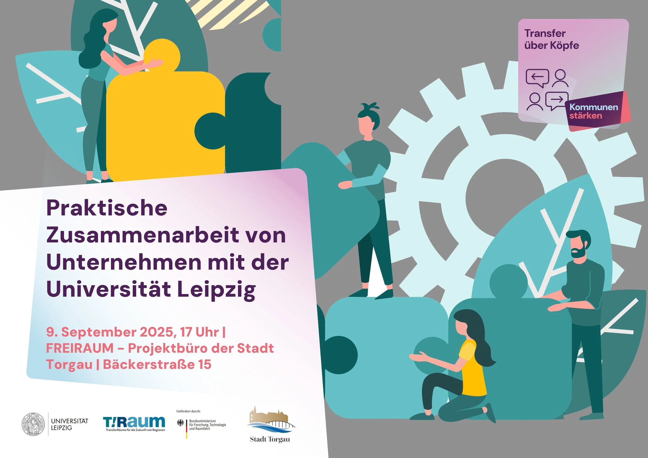 Praktische Zusammenarbeit von Unternehmen mit der Universität Leipzig