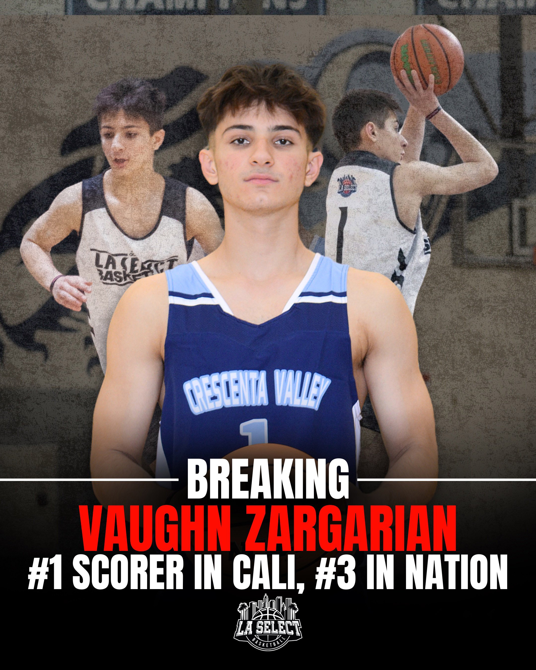 Vaughn Zargarian Surpasses 1,000 Career Points | Top HS Scorer