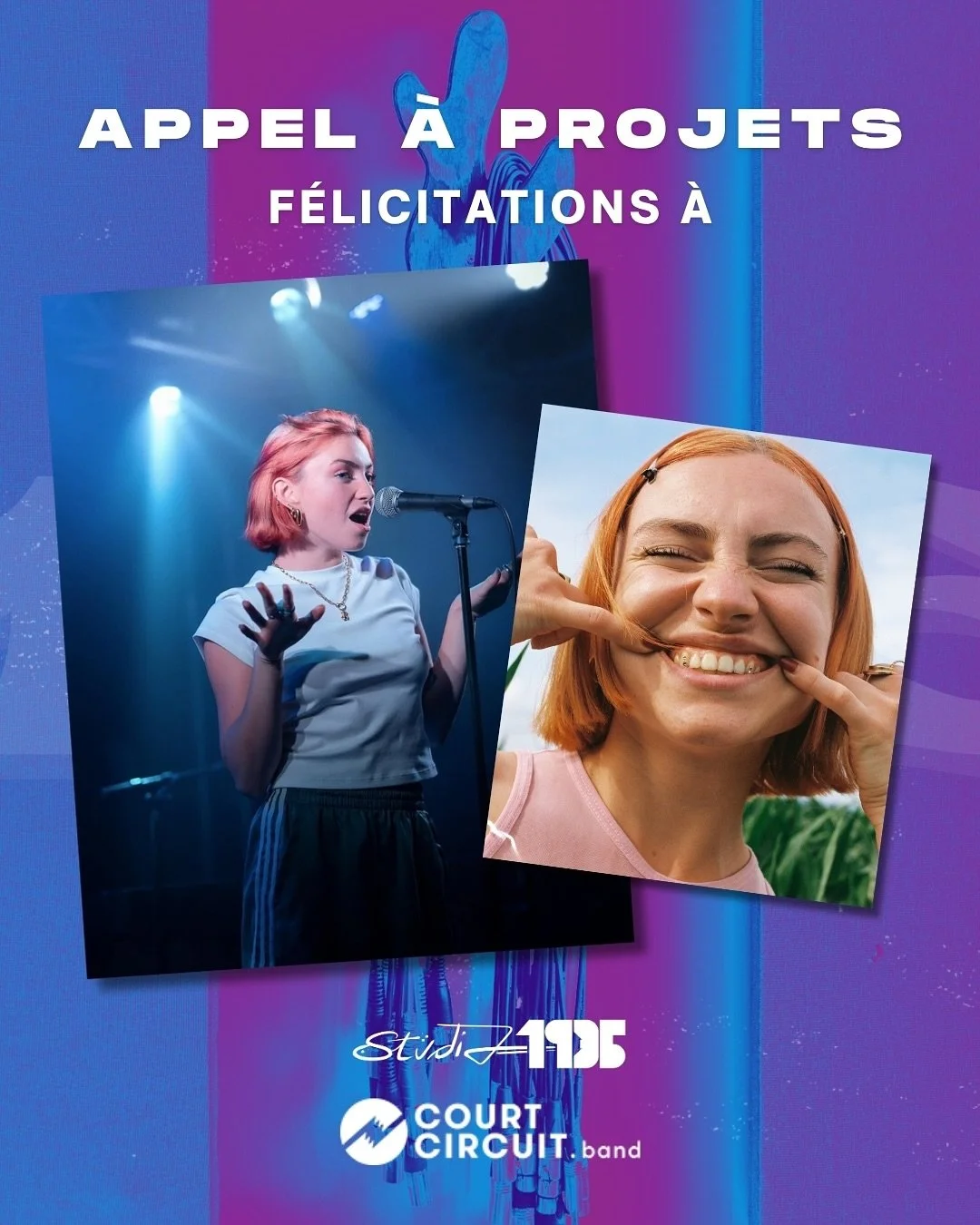 🔥 L’appel sur @courtcircuit_ est terminé et c’est finalement @madomusique qui remporte les 3 jours d’enregistrement au Studio 1935 ! 🪅
Ce sont ses chansons entraînantes et bien arrangées, sa direction artistiq