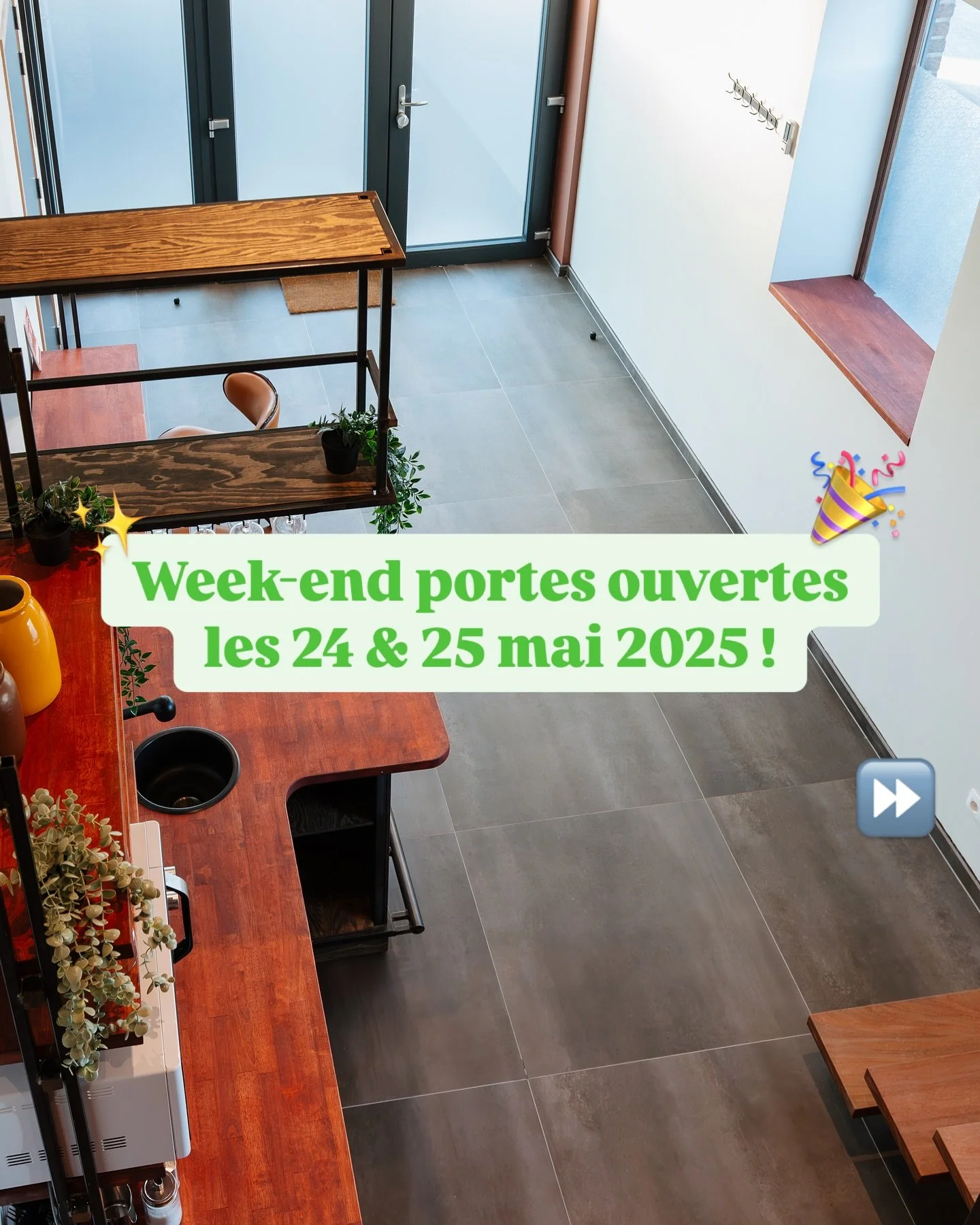 C'est officiel, notre week-end portes ouvertes aura lieu les 𝟮𝟰 𝗲𝘁 𝟮𝟱 𝗺𝗮𝗶 ✨🍹 Afin de fêter l'ouverture du Studio 1935, on vous prépare l'apéro, le barbecue, mais pas que... 😋
Vous aurez l'occasion de visiter les lieux,