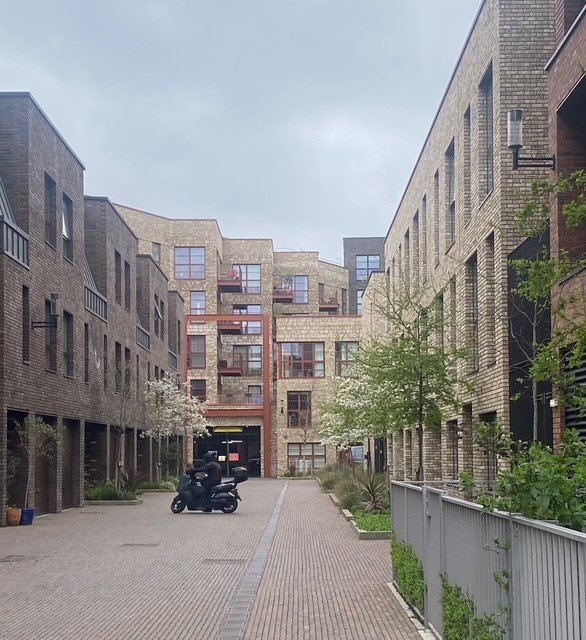 New mixed-income housing, Olympic Park, Stratford.
