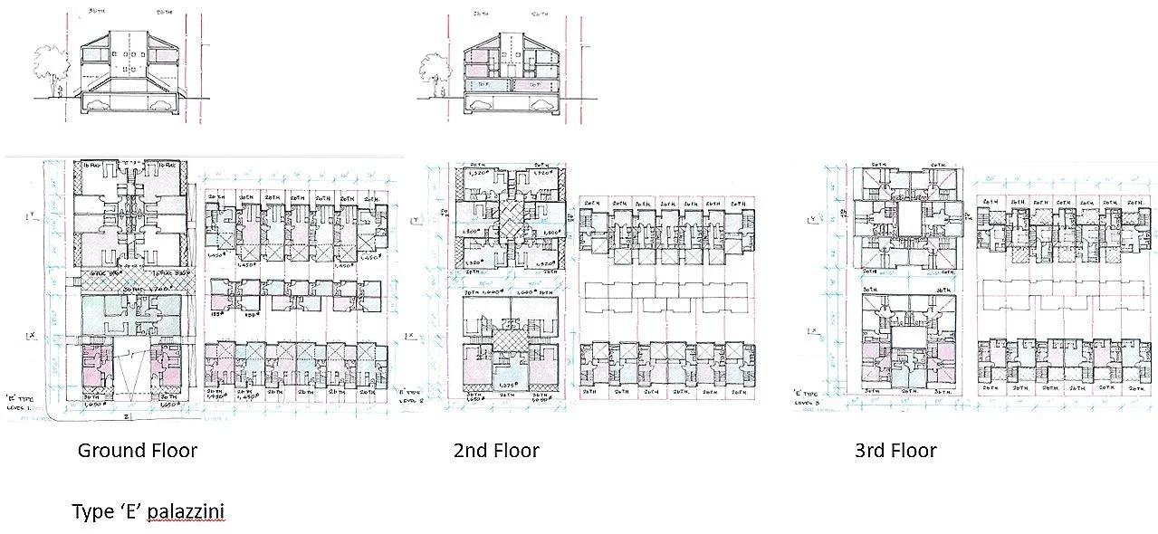 Option 1: Palazzini Type housing