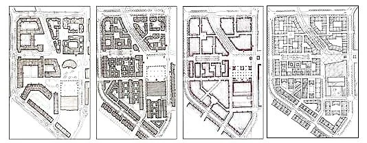 Evolution of the designs during the course of the term.