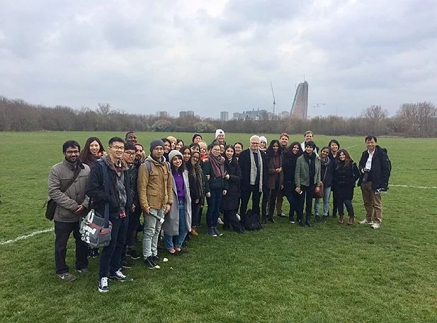 Visiting the Old Oak Common site in 2018.