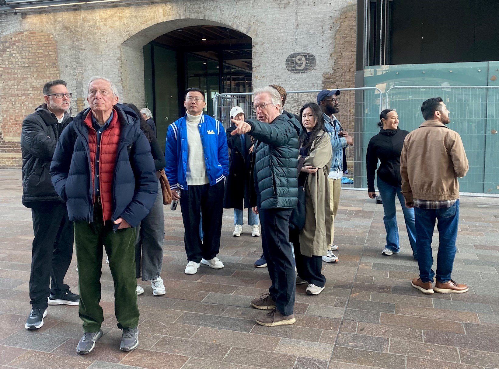 Visiting the Central St Martins College in the Granary Building, King's Cross