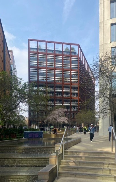 Pancras Square, King's Cross with Google's building by Eric Parry.