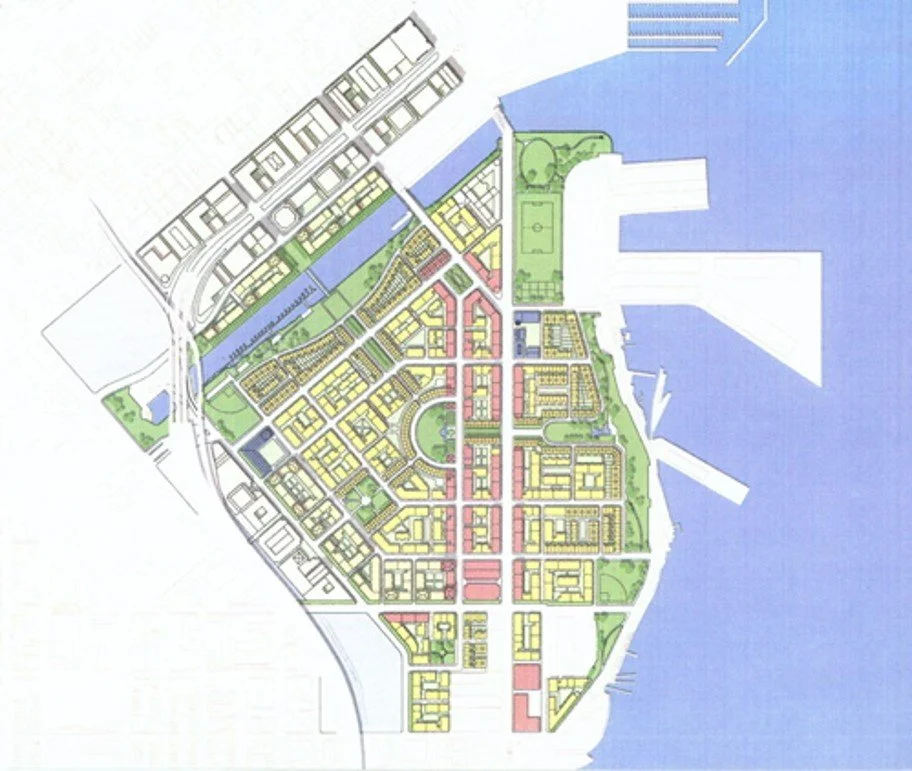 Mission Bay plan 1992 by SOM.