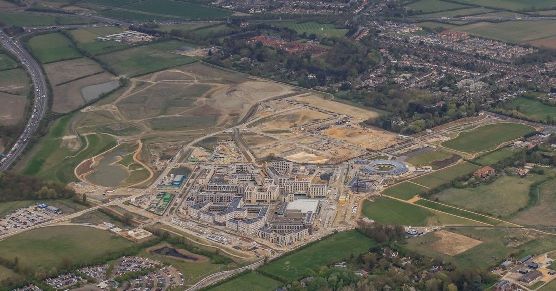 Eddington under construction, 2020