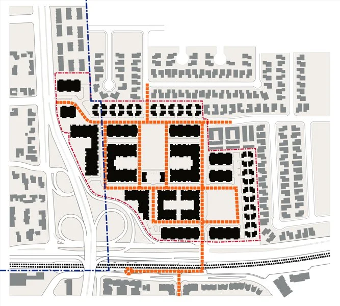 Pedestrian circulation