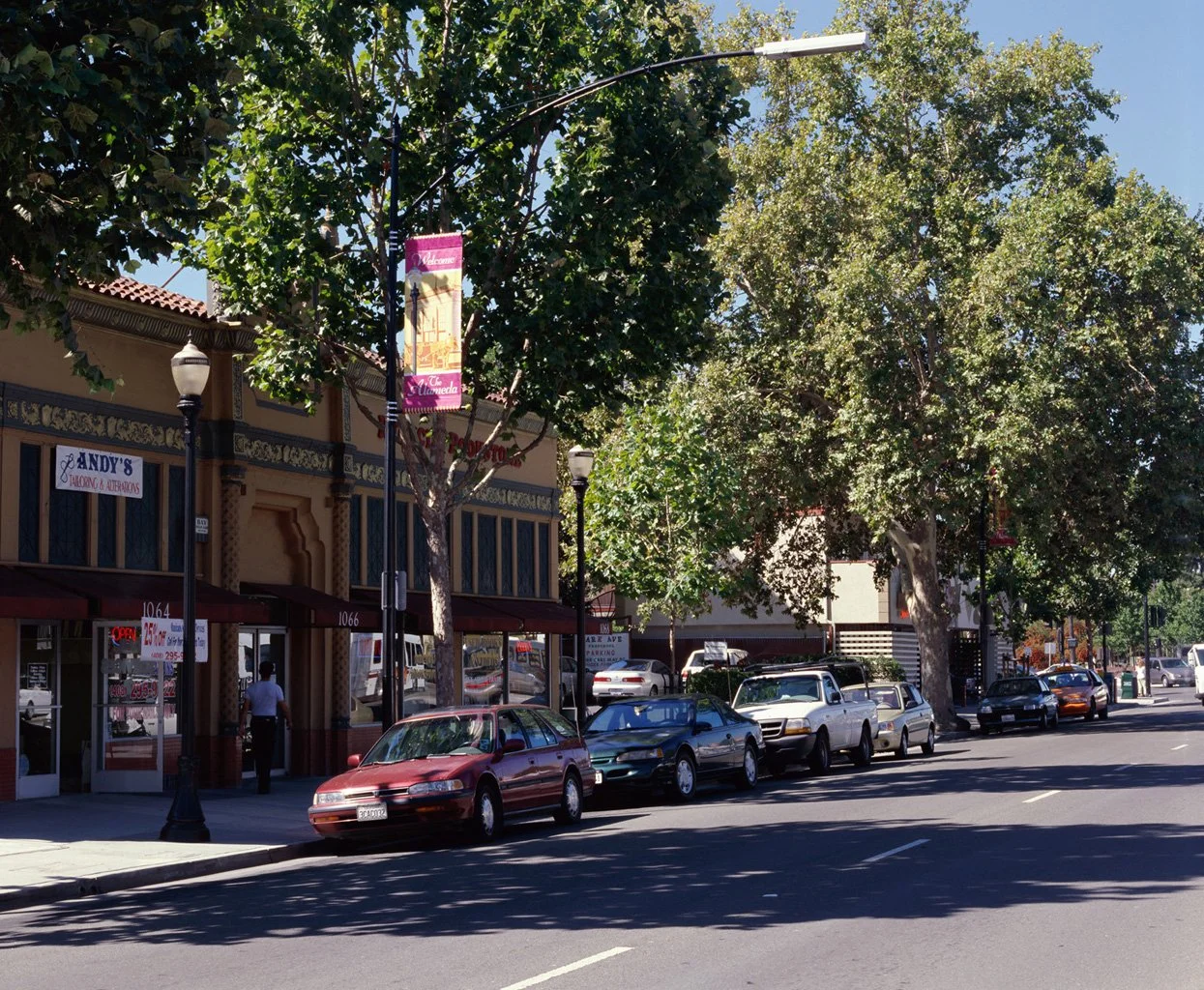 Formerly abandoned storefronts have been revitalized.