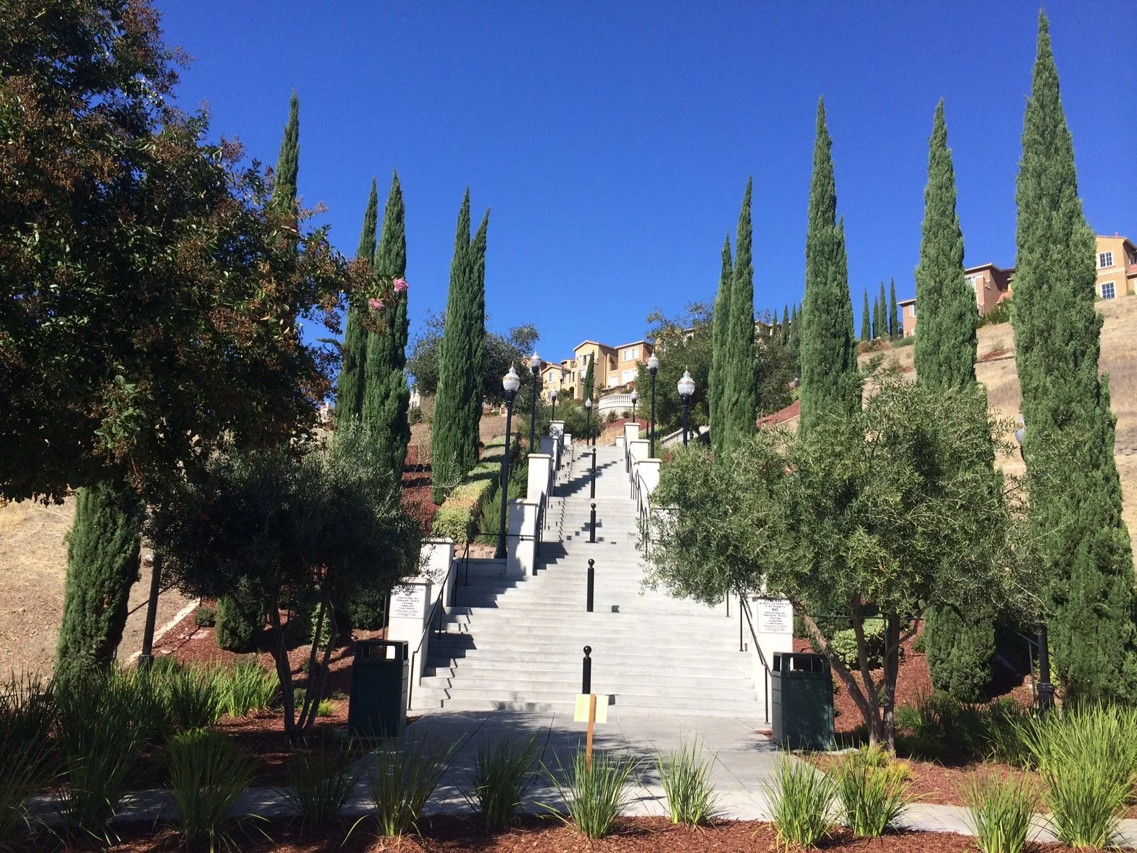 Grand Stairs leading to the hilltop.