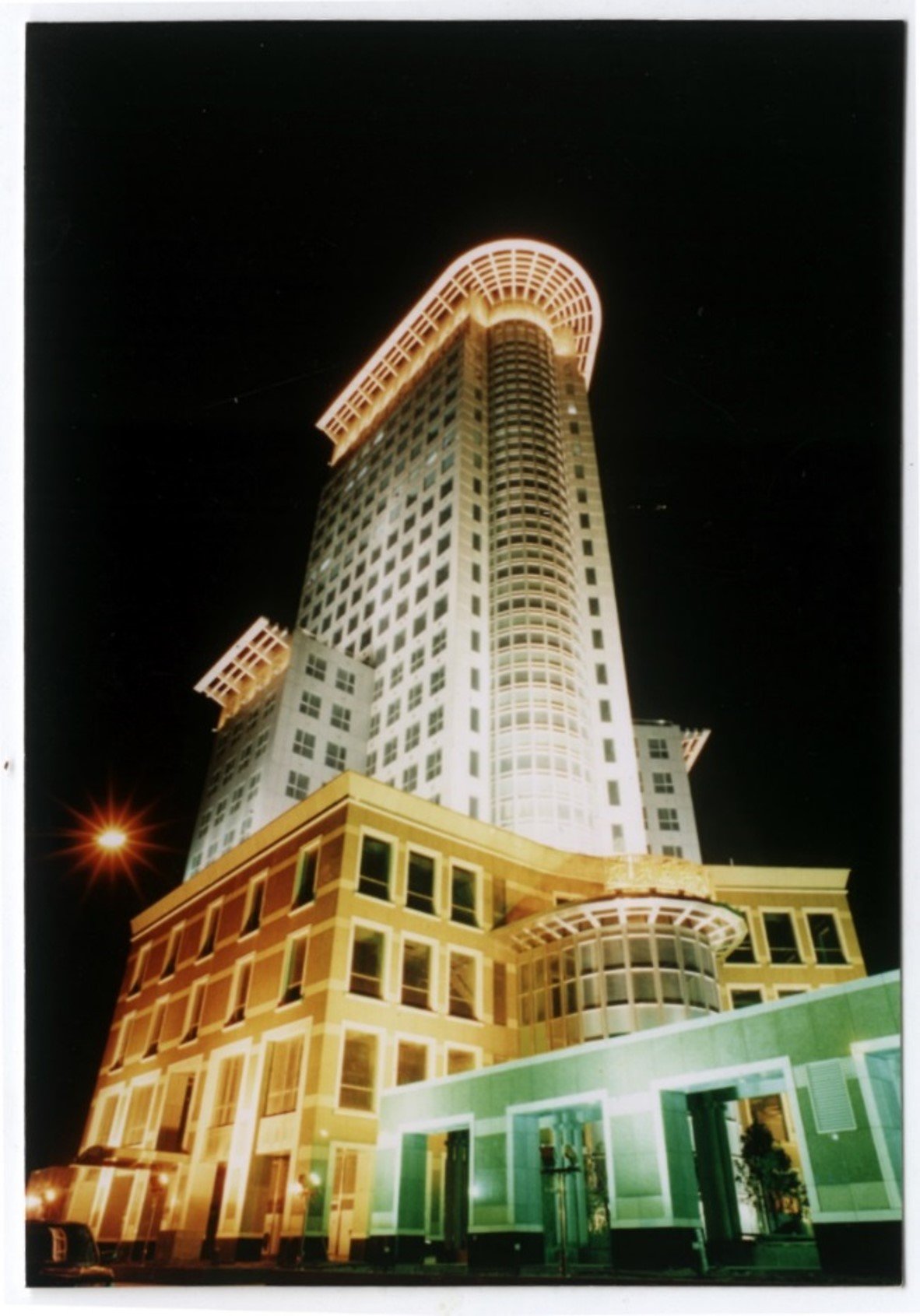 Night time illumination.