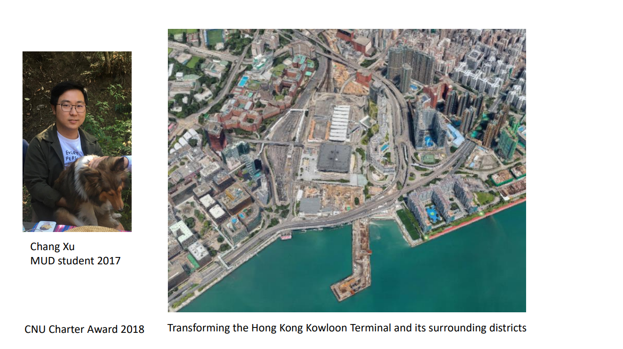 Chang Xu's thesis to transform the Kowloon Terminal area in Hong Kong.