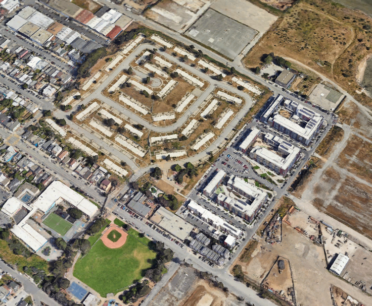 Aerial view of Phase 1.