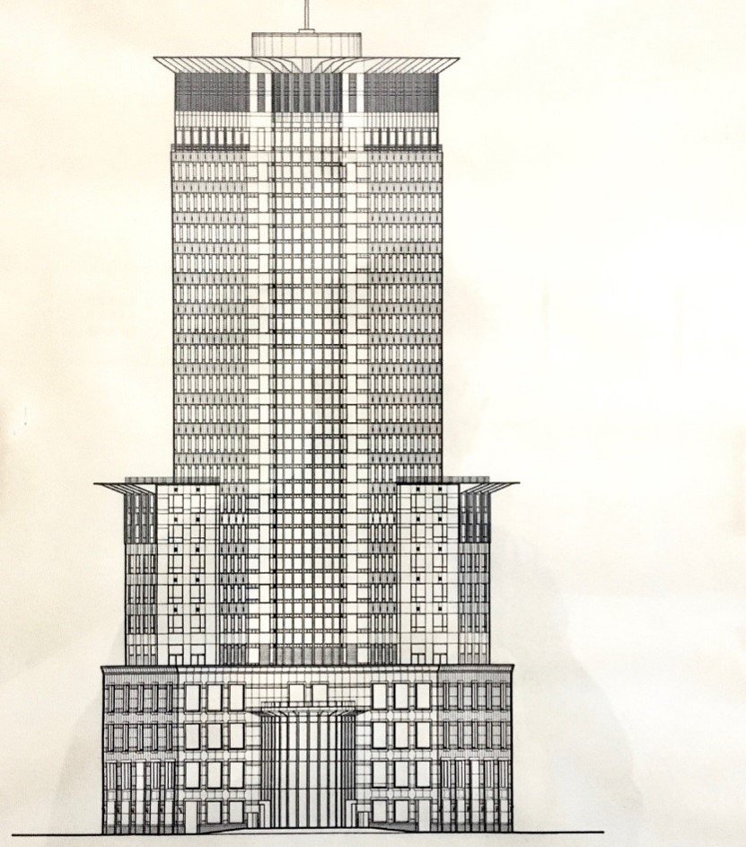 Front elevation.