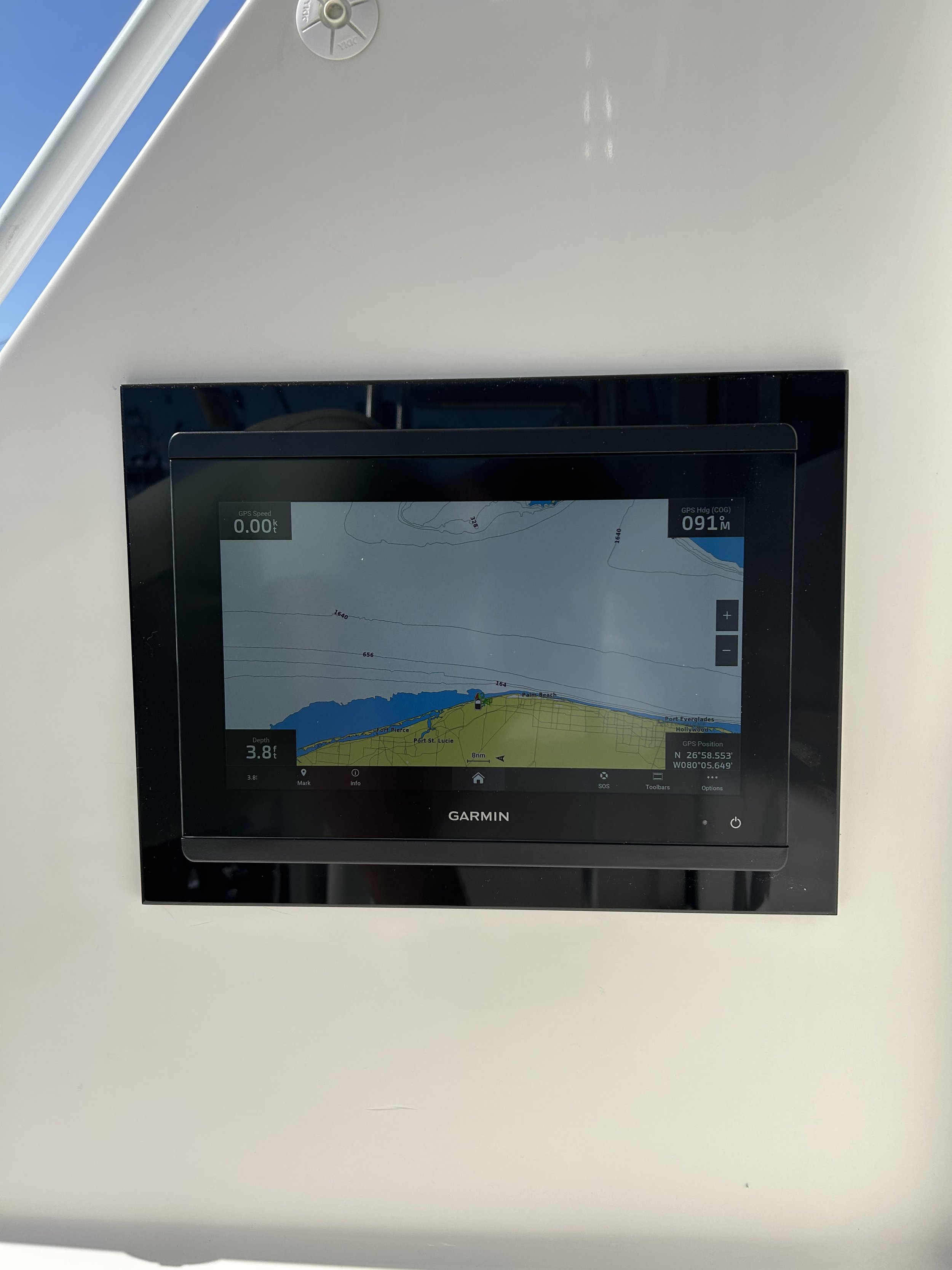 Viking underwater lights and stereo updates, cockpit garmin