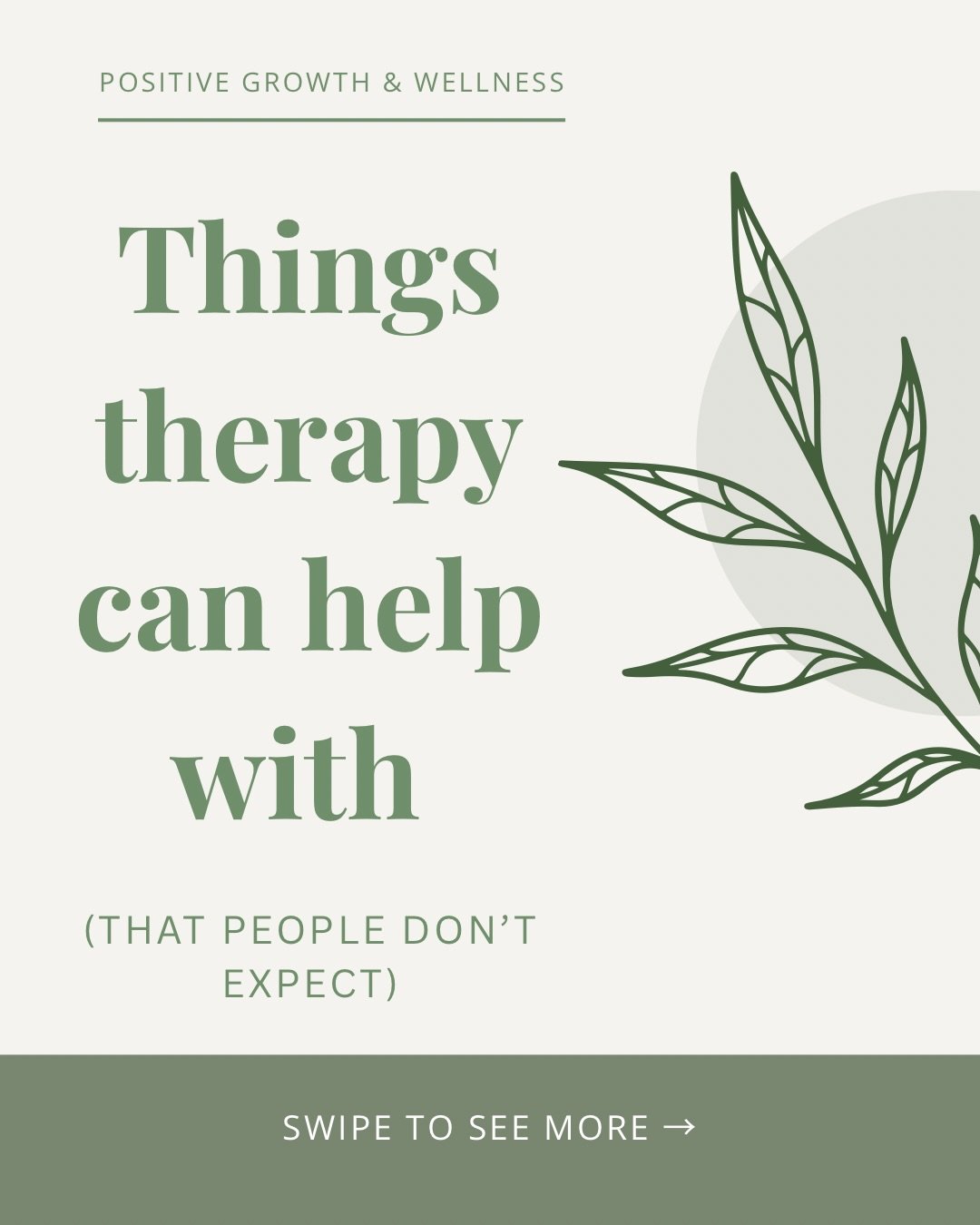 Therapy isn&rsquo;t just for crisis. It&rsquo;s for learning how to feel better day-to-day. Together we can figure out what works for you!
