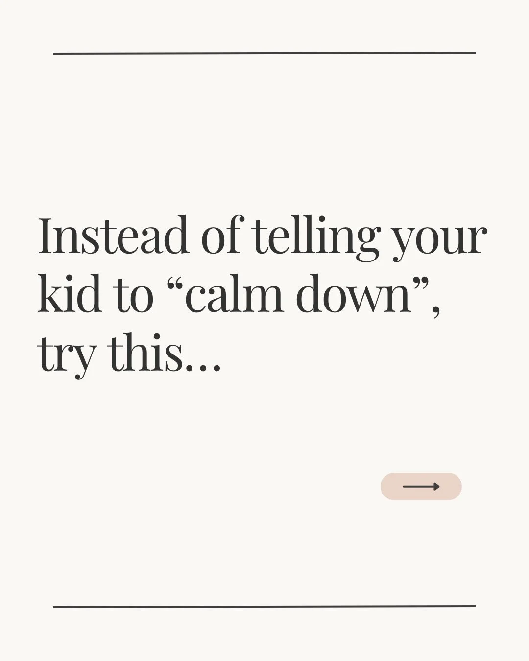 If your child could calm down&hellip; they would. When kids (or teens, or even adults!) are overwhelmed, their brains aren&rsquo;t in a place to listen, reason, or &ldquo;just relax.&rdquo; Try these tips instead! 
🌱
If you&rsquo;re a parent looking