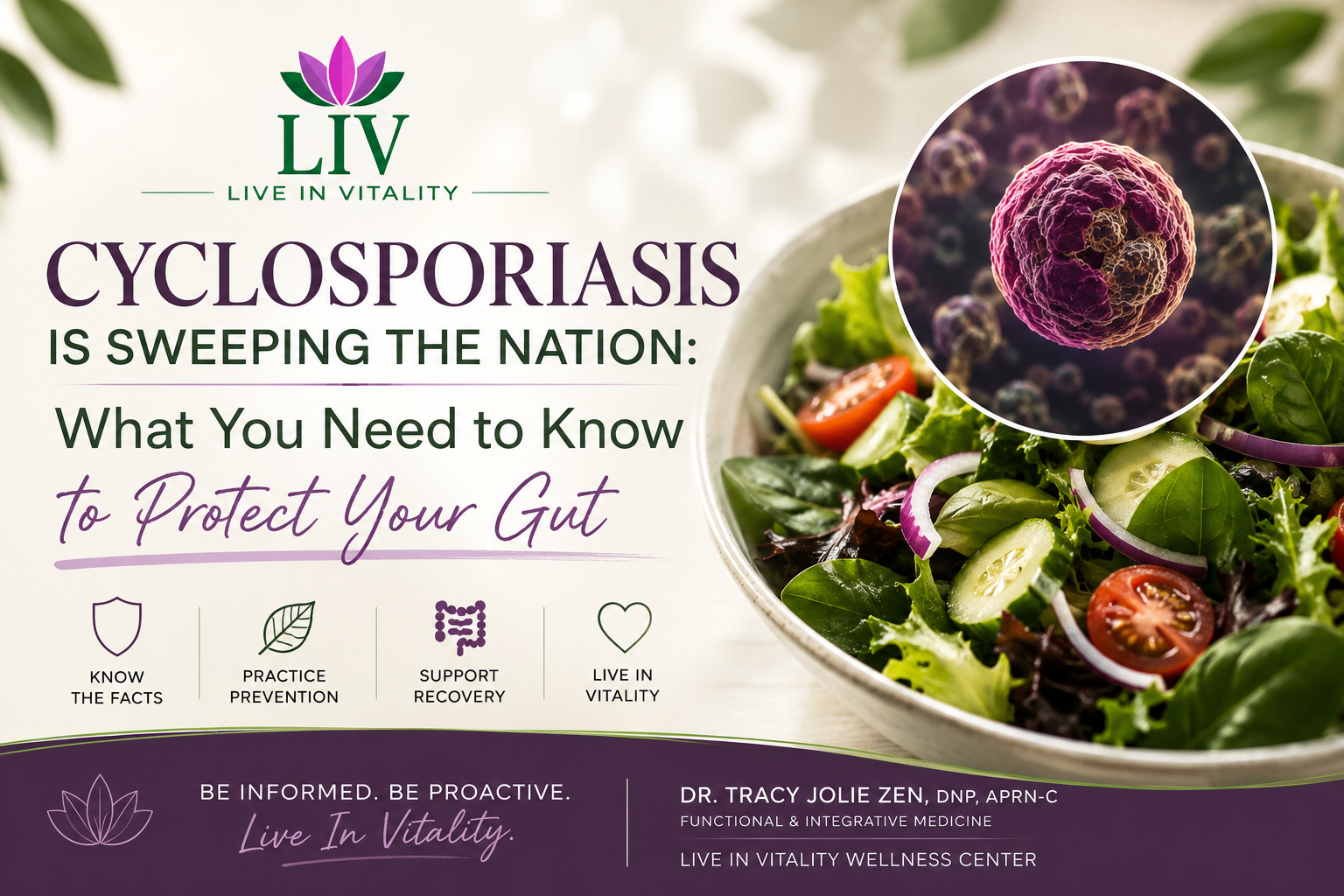 Cyclosporiasis Is Sweeping the Nation: What You Need to Know to Protect Your Gut