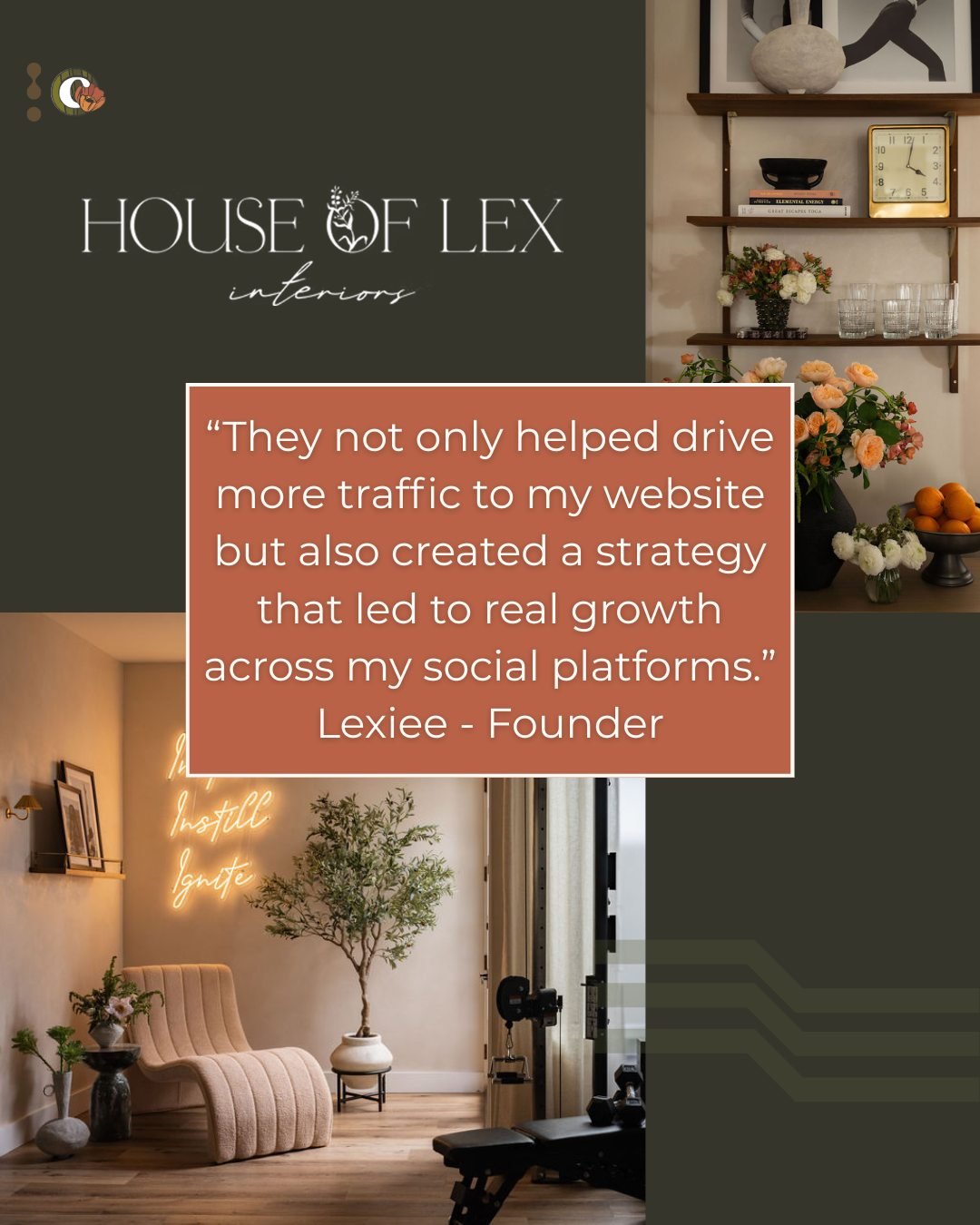 Beautiful brands deserve storytelling that matches their vision. Grateful for partners like House of Lex who trust us to build strategy, produce elevated content, and support their growth with intention and clarity.

#digitalmarketing #brandmarketing