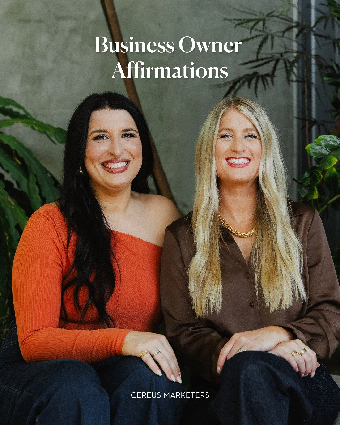 A few reminders for the ones building something real. Save the one you need today and come back to them when the work feels heavy.

#businessowner #womanowned #marketingagency #cereusmarketers #affirmations