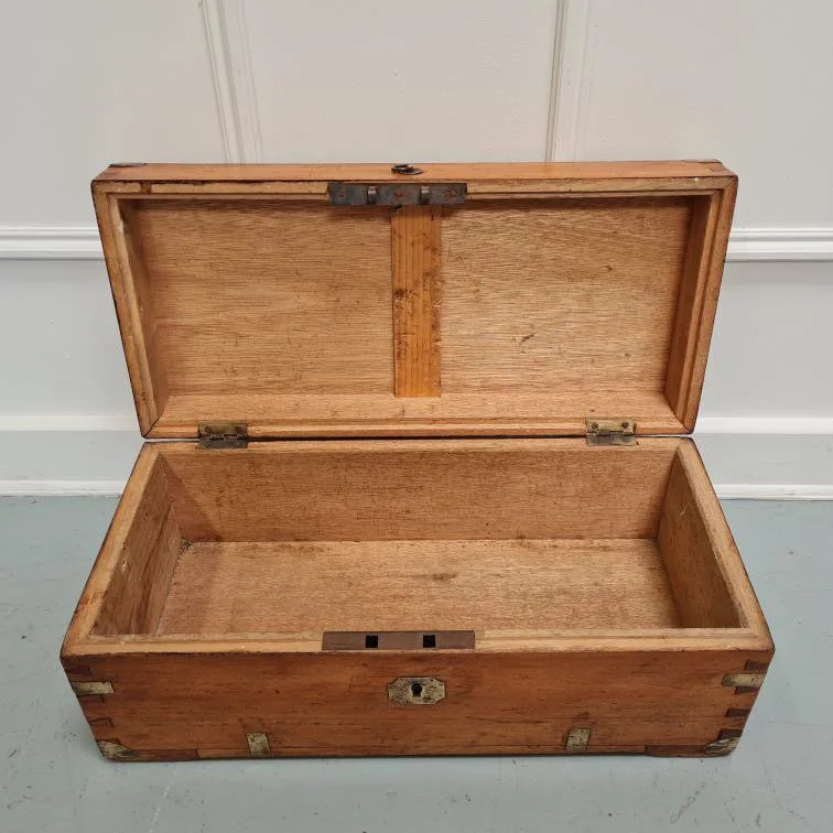 Camphor-wood-trunk- brass-bound-english-antique