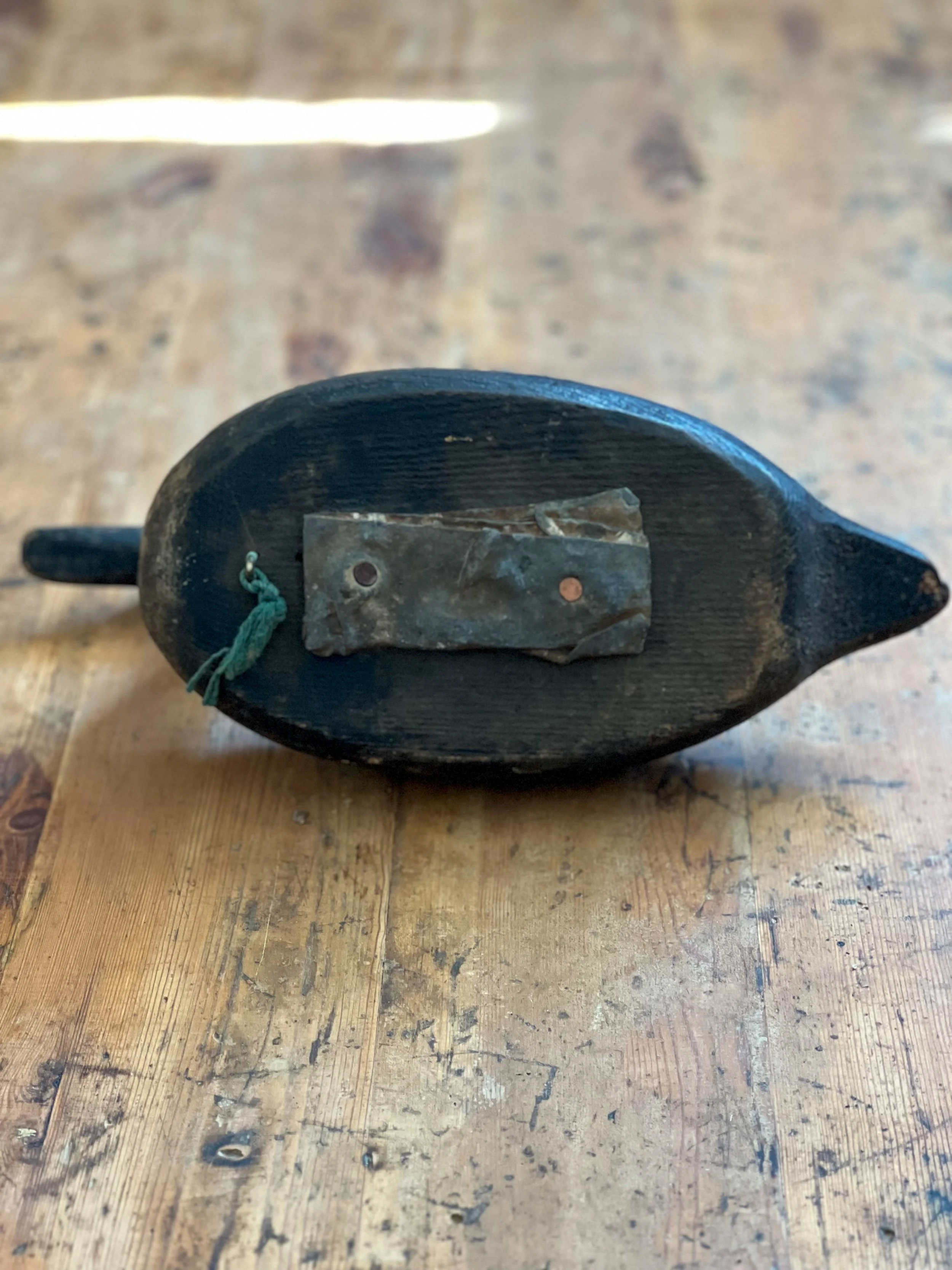 Antique-folk-art-decoy-duck-wooden-6