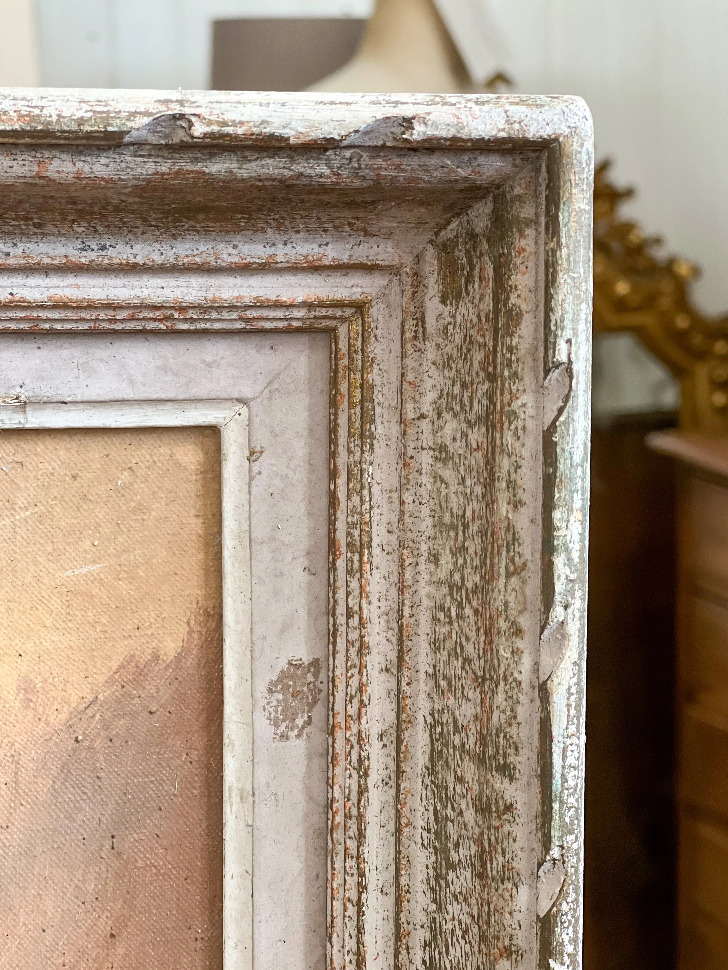 French-still-life-oil-painting-flowers-framed-antique-5