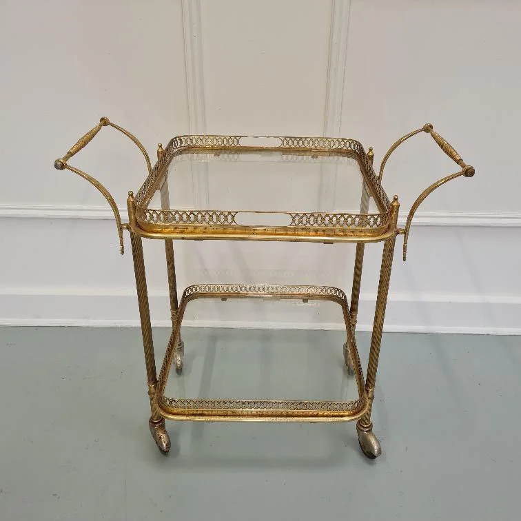 brass-glass-french-bar-cart-drinks-trolley-mid-century